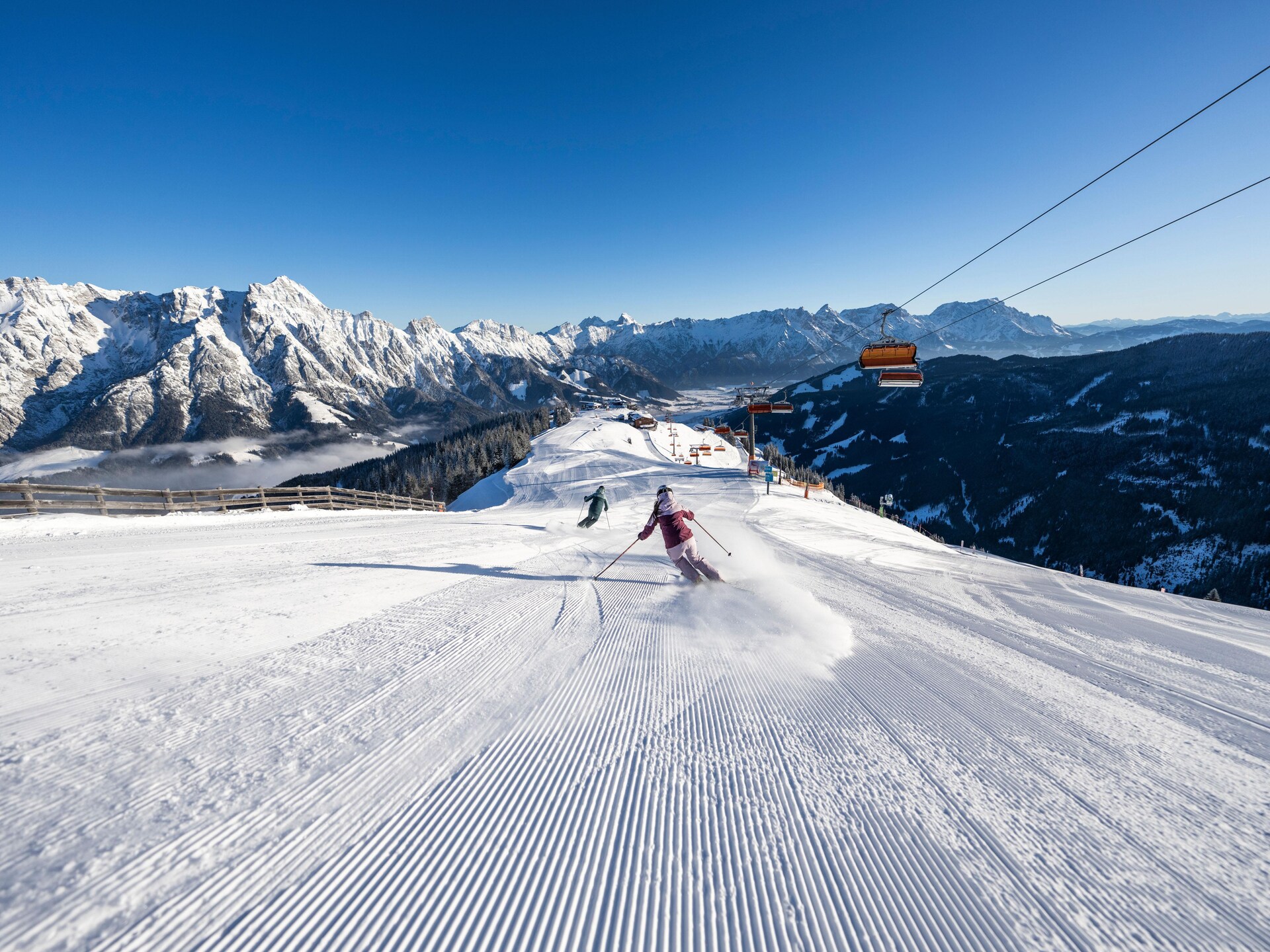 Licht appartement Schnurr-Bartl met panoramisch uitzicht in Saalfelden - foto 29