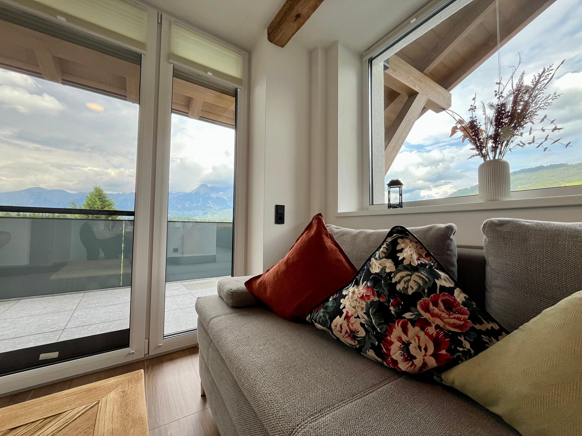 Licht appartement Schnurr-Bartl met panoramisch uitzicht in Saalfelden - foto 8