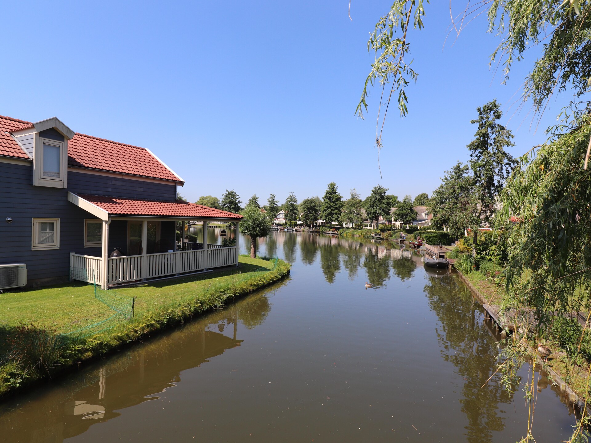 Vrijstaand vakantiehuis aan het water met eigen aanlegsteiger in Simonshaven - foto 12