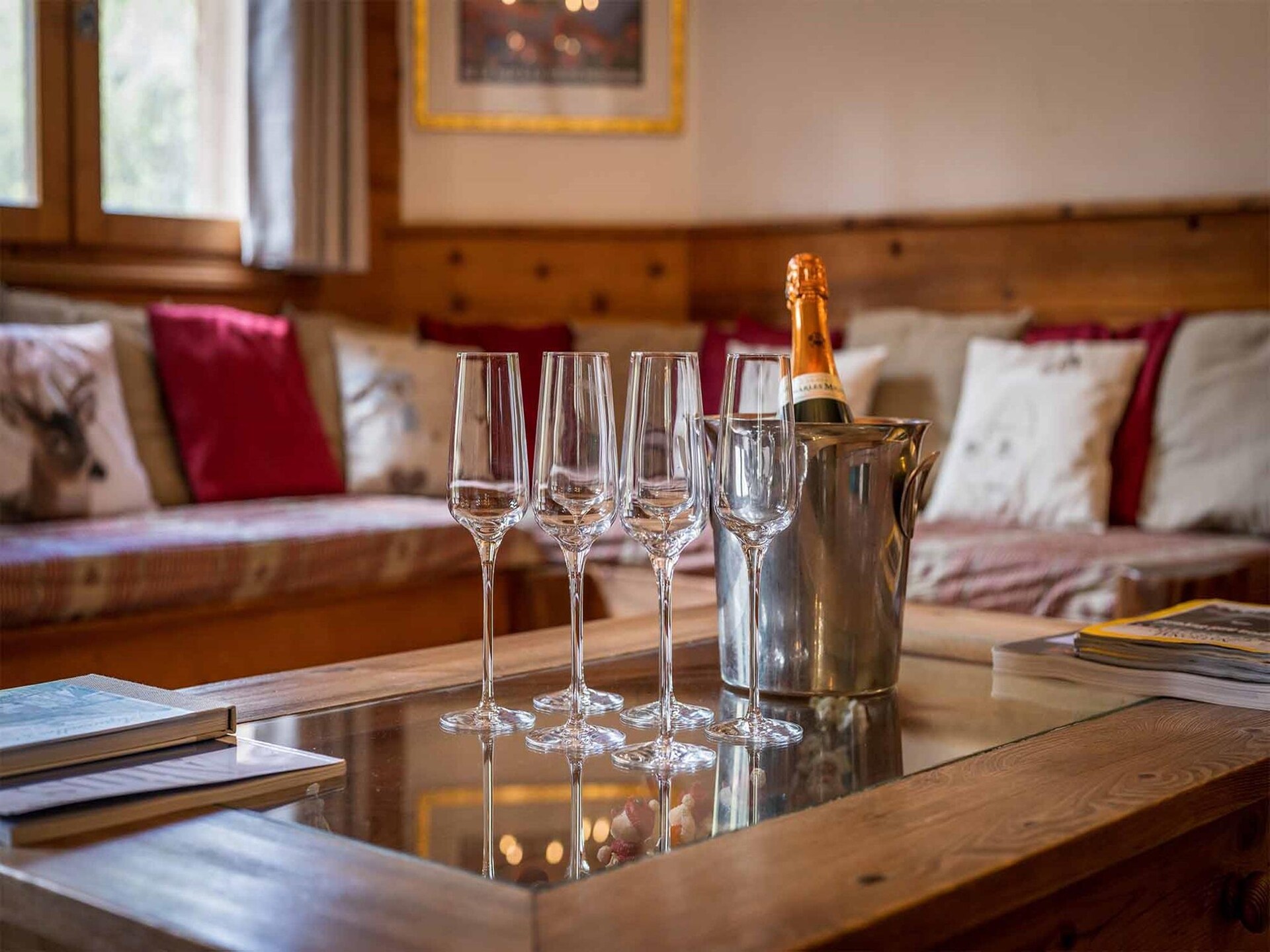 Chalet Lea: Ruim 12-persoons chalet direct aan de piste in La Tania - foto 11