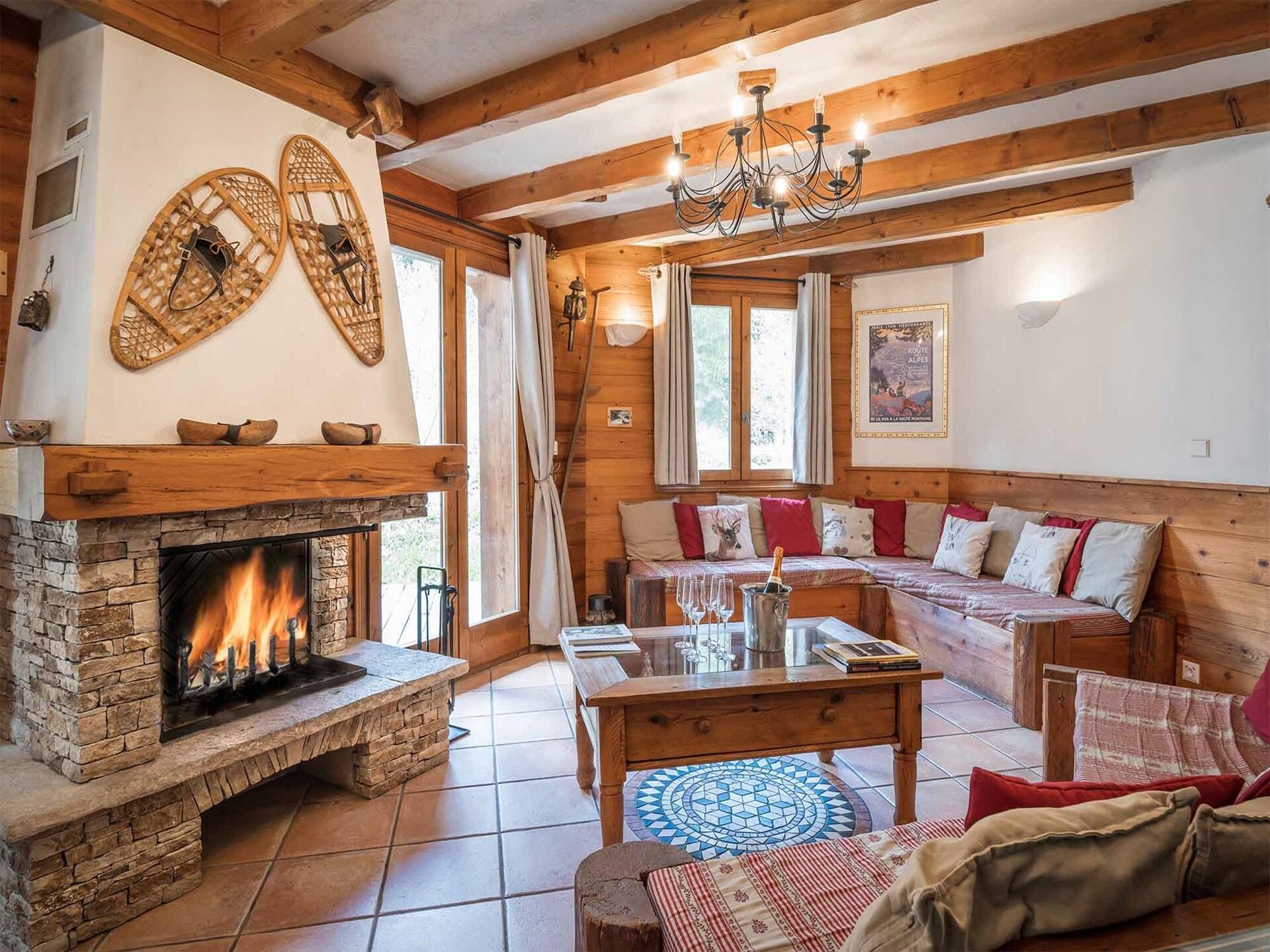 Chalet Lea: Ruim 12-persoons chalet direct aan de piste in La Tania - foto 15