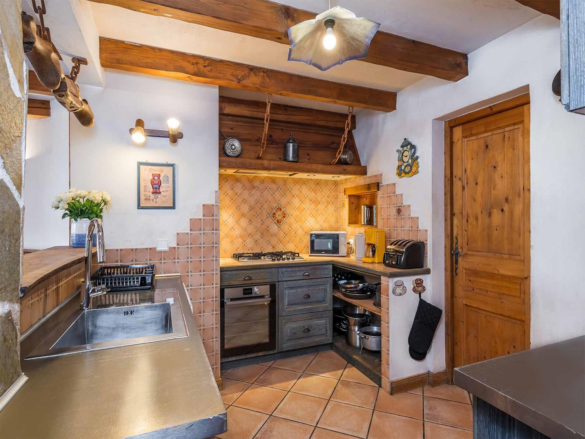 Chalet Lea: Ruim 12-persoons chalet direct aan de piste in La Tania - foto 18