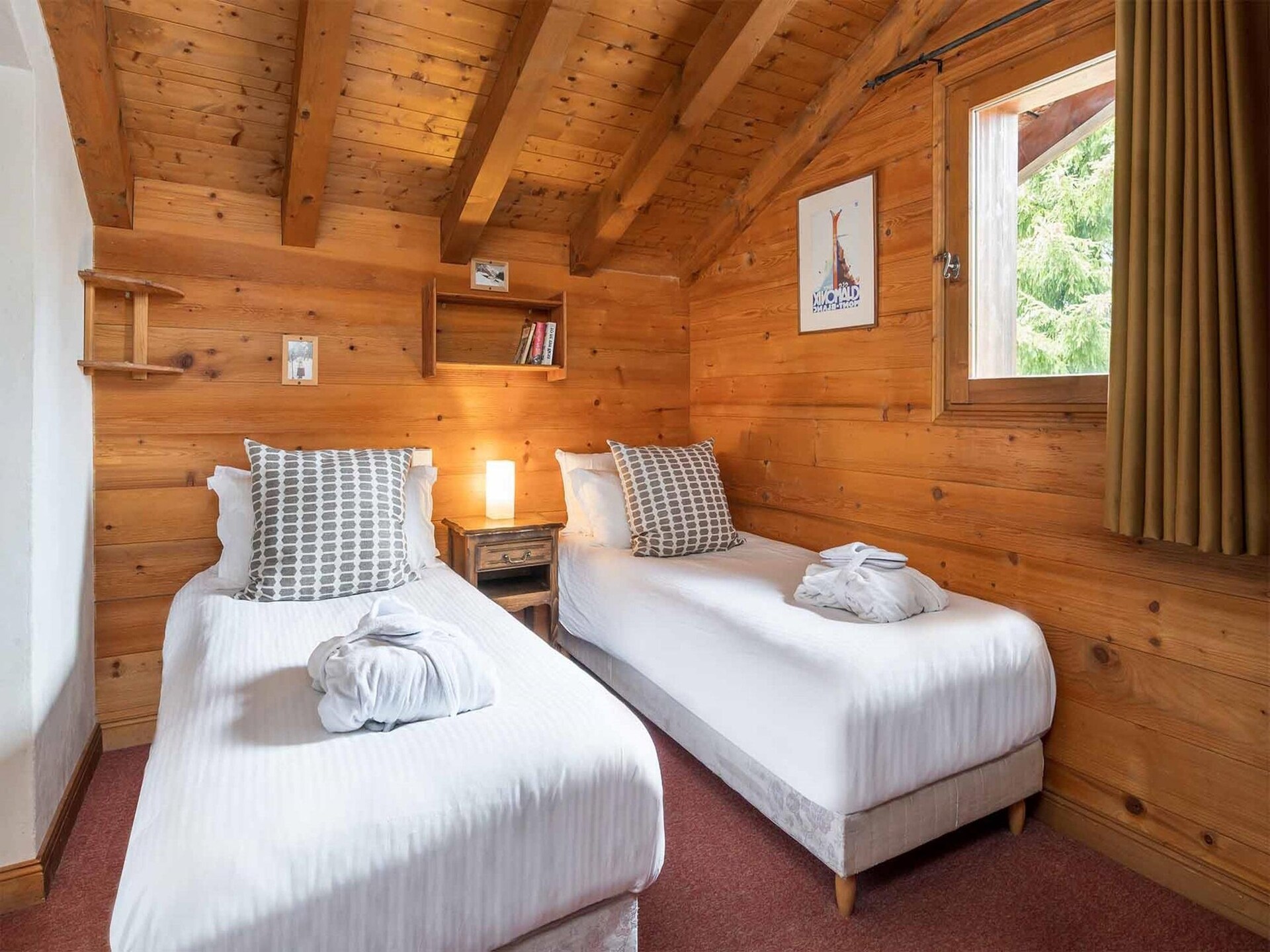 Chalet Lea: Ruim 12-persoons chalet direct aan de piste in La Tania - foto 22