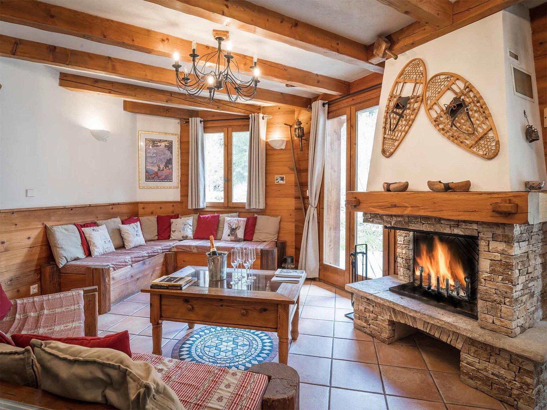 Chalet Lea: Ruim 12-persoons chalet direct aan de piste in La Tania - foto 3