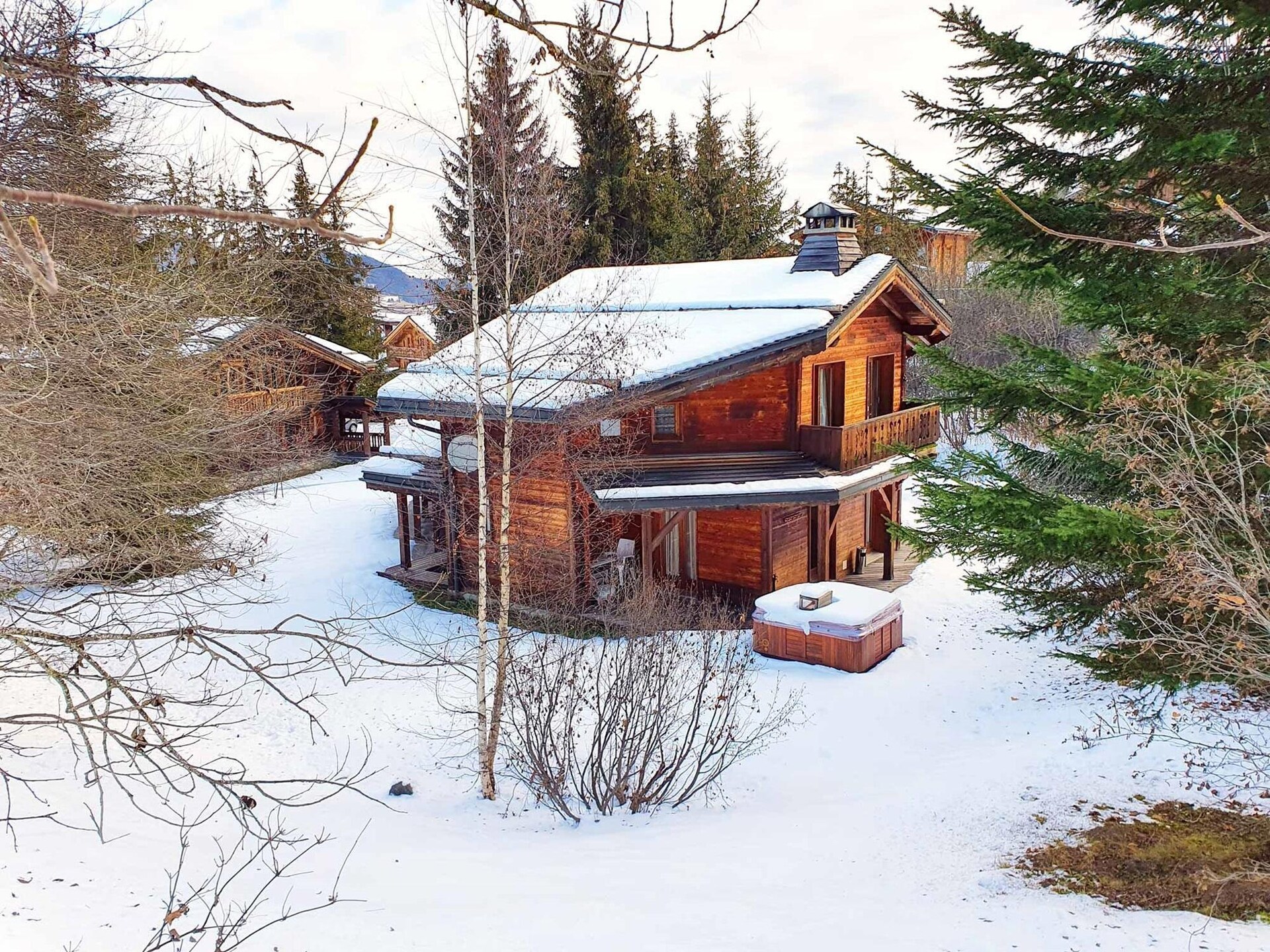 Chalet Lea: Ruim 12-persoons chalet direct aan de piste in La Tania - foto 14