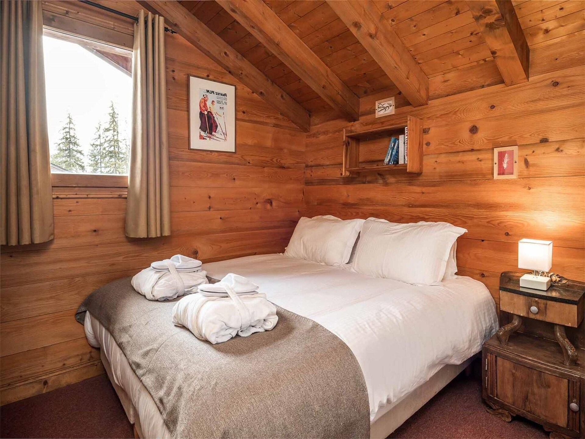 Chalet Lea: Ruim 12-persoons chalet direct aan de piste in La Tania - foto 25