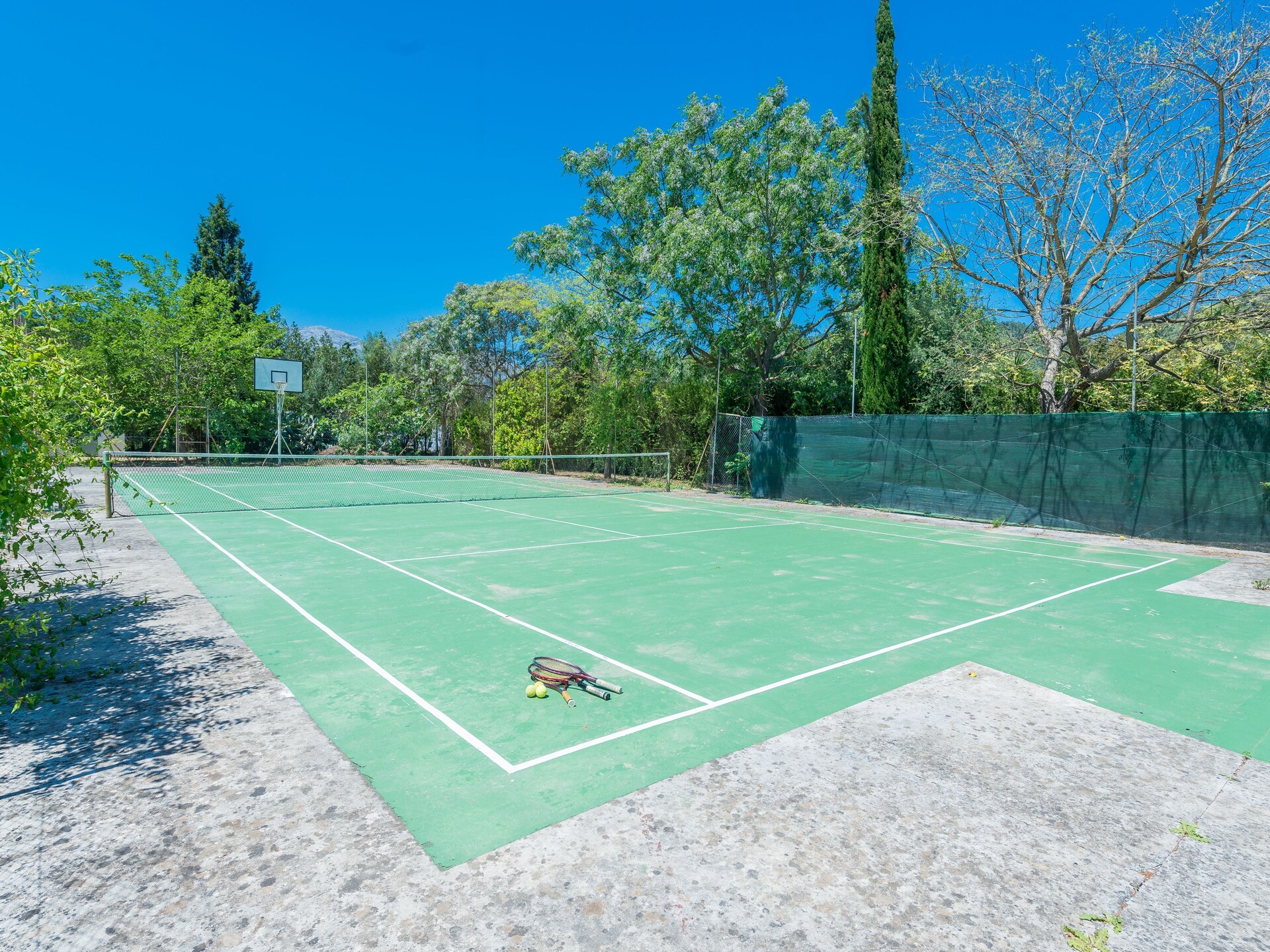 Vrijstaande villa met privézwembad en sportveld aan de golfbaan in Campanet - foto 45