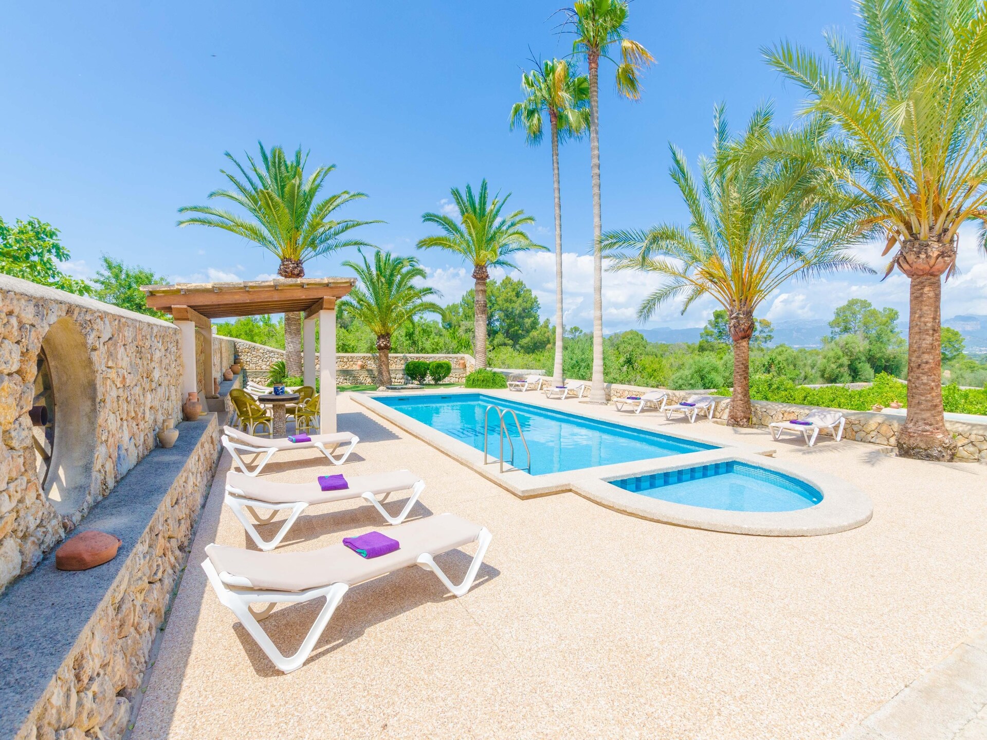 Authentieke Mallorcaanse villa Son Real met privézwembad bij Sencelles - foto 9