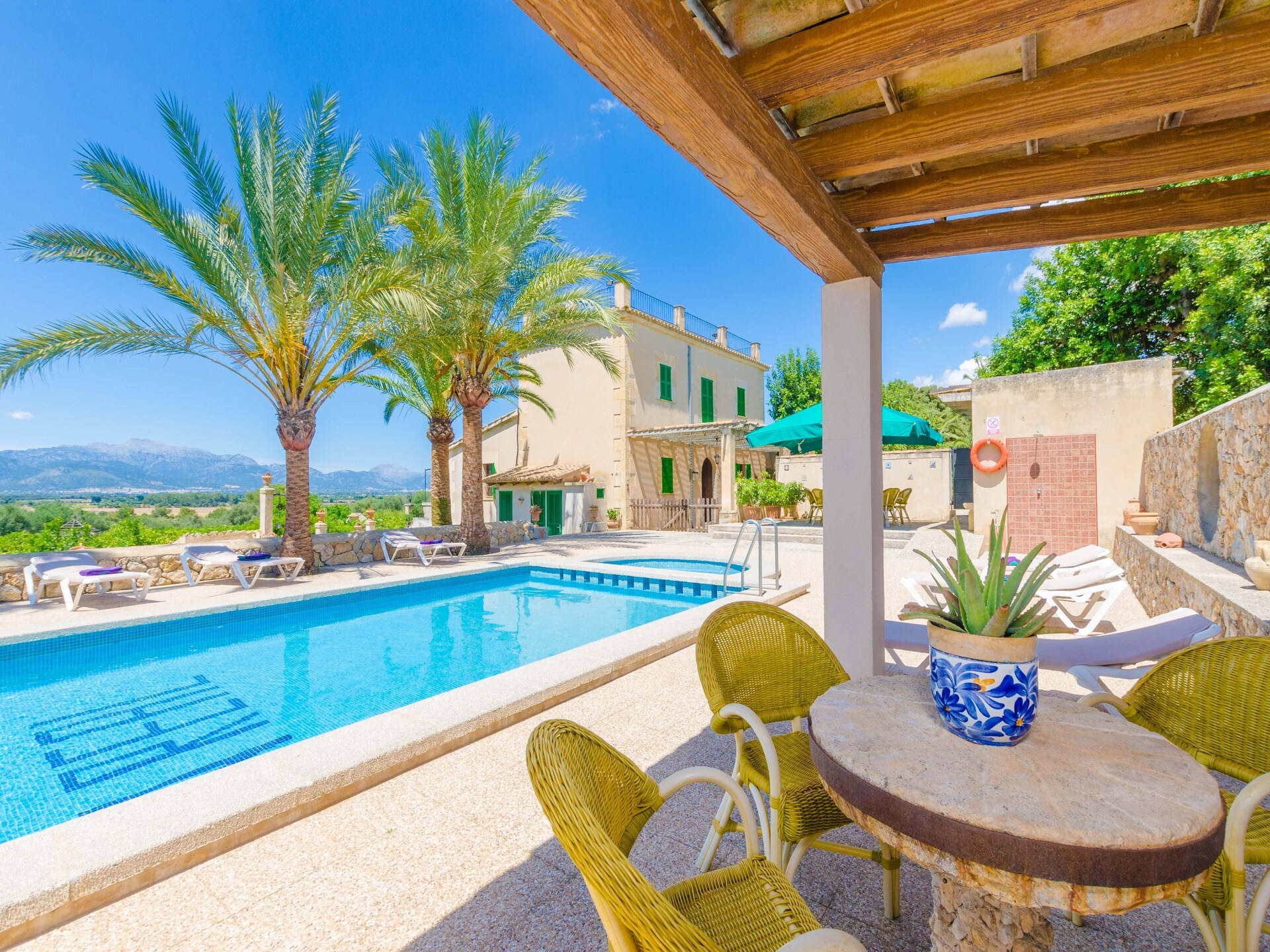 Authentieke Mallorcaanse villa Son Real met privézwembad bij Sencelles - foto 11