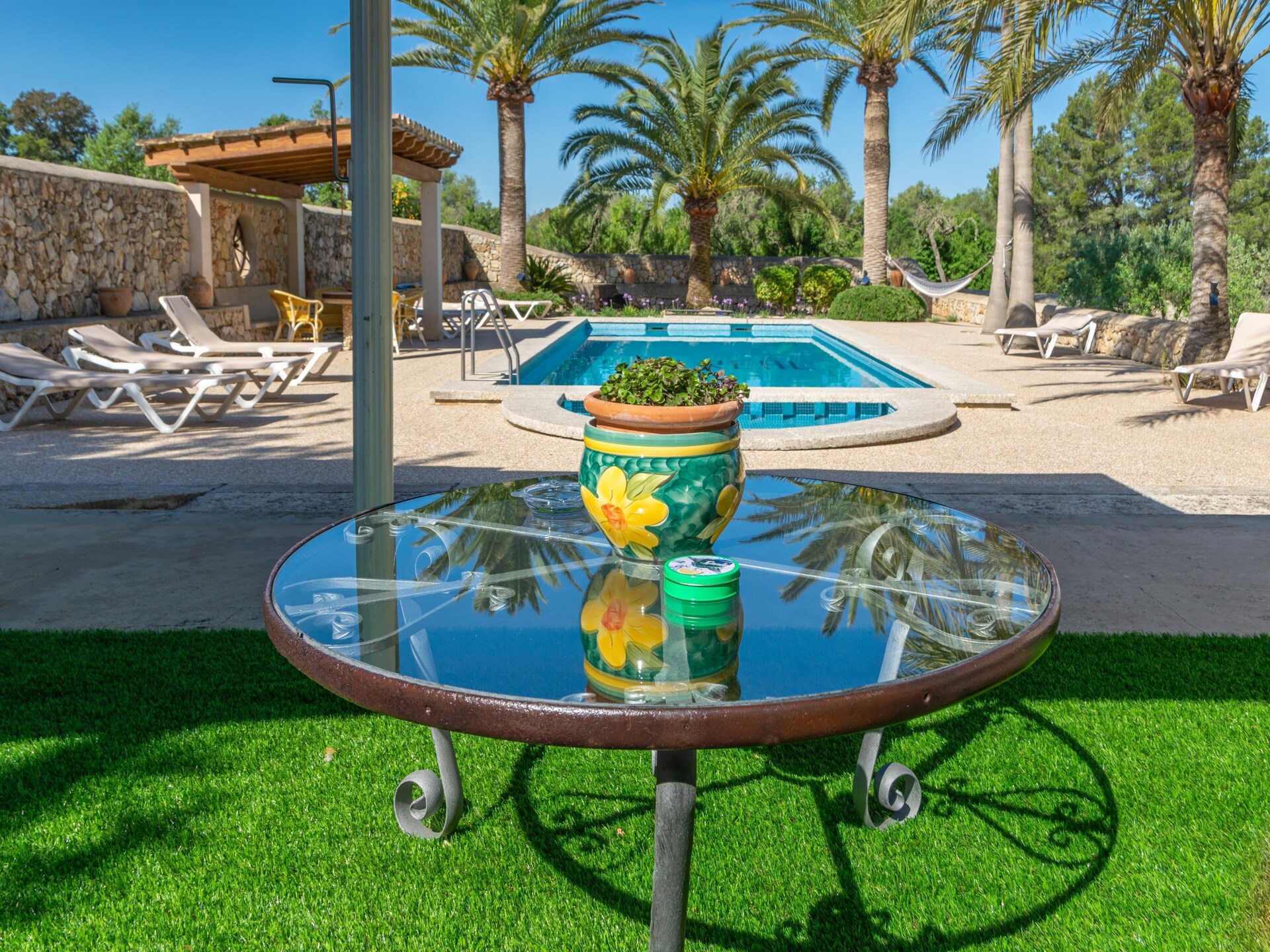 Authentieke Mallorcaanse villa Son Real met privézwembad bij Sencelles - foto 14
