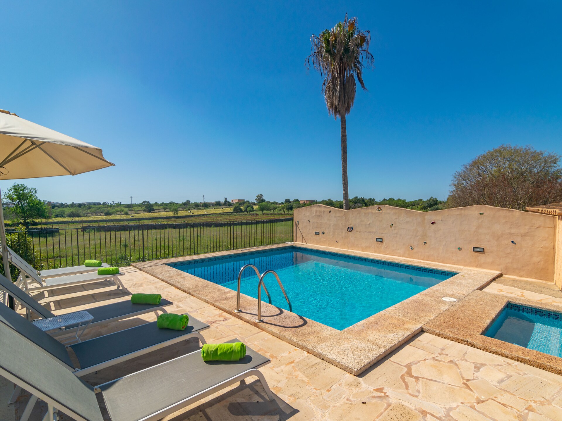 Privézwembad en rust in Villa Na Burguera, Cala D'or - foto 13