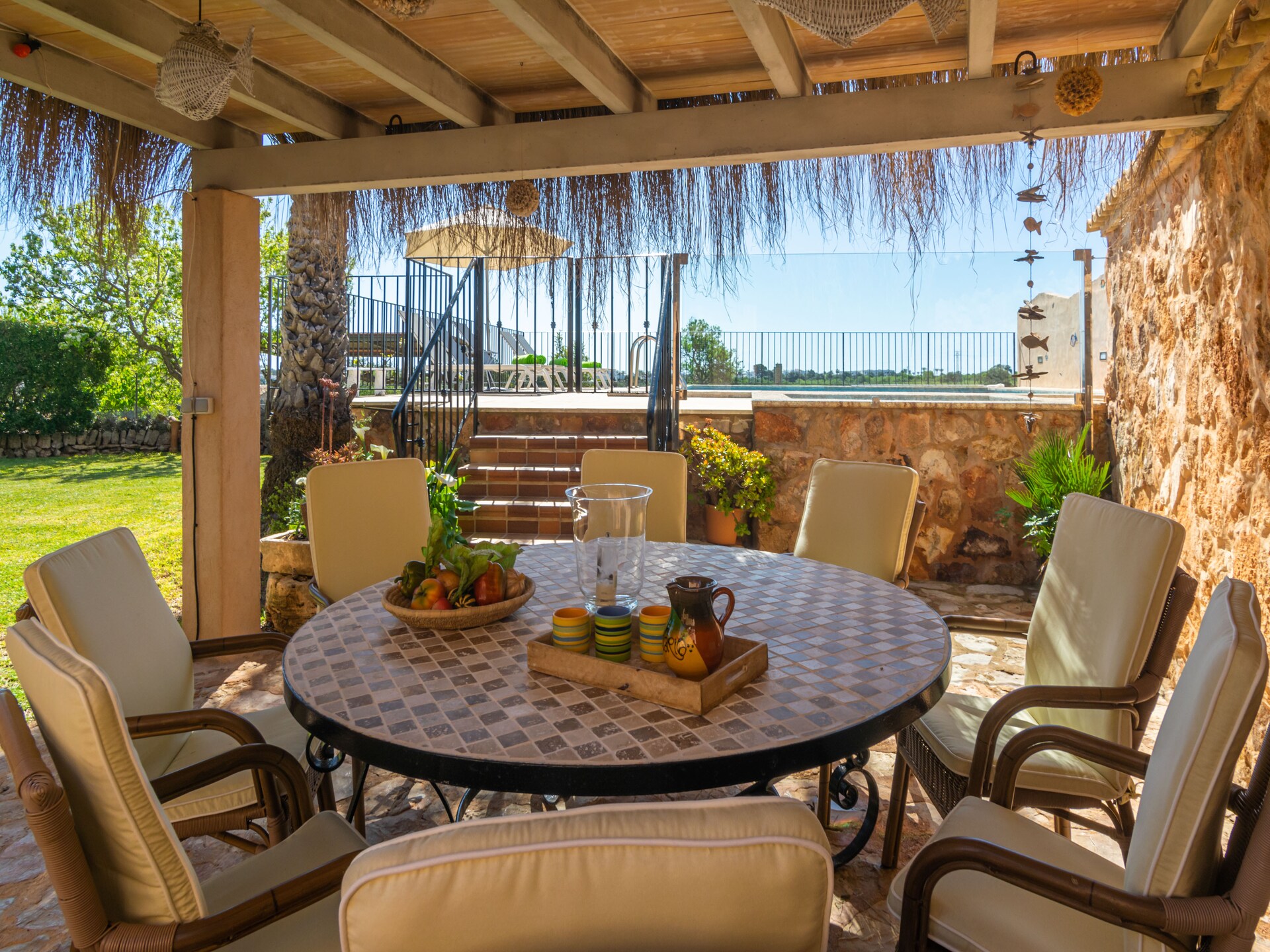 Privézwembad en rust in Villa Na Burguera, Cala D'or - foto 41