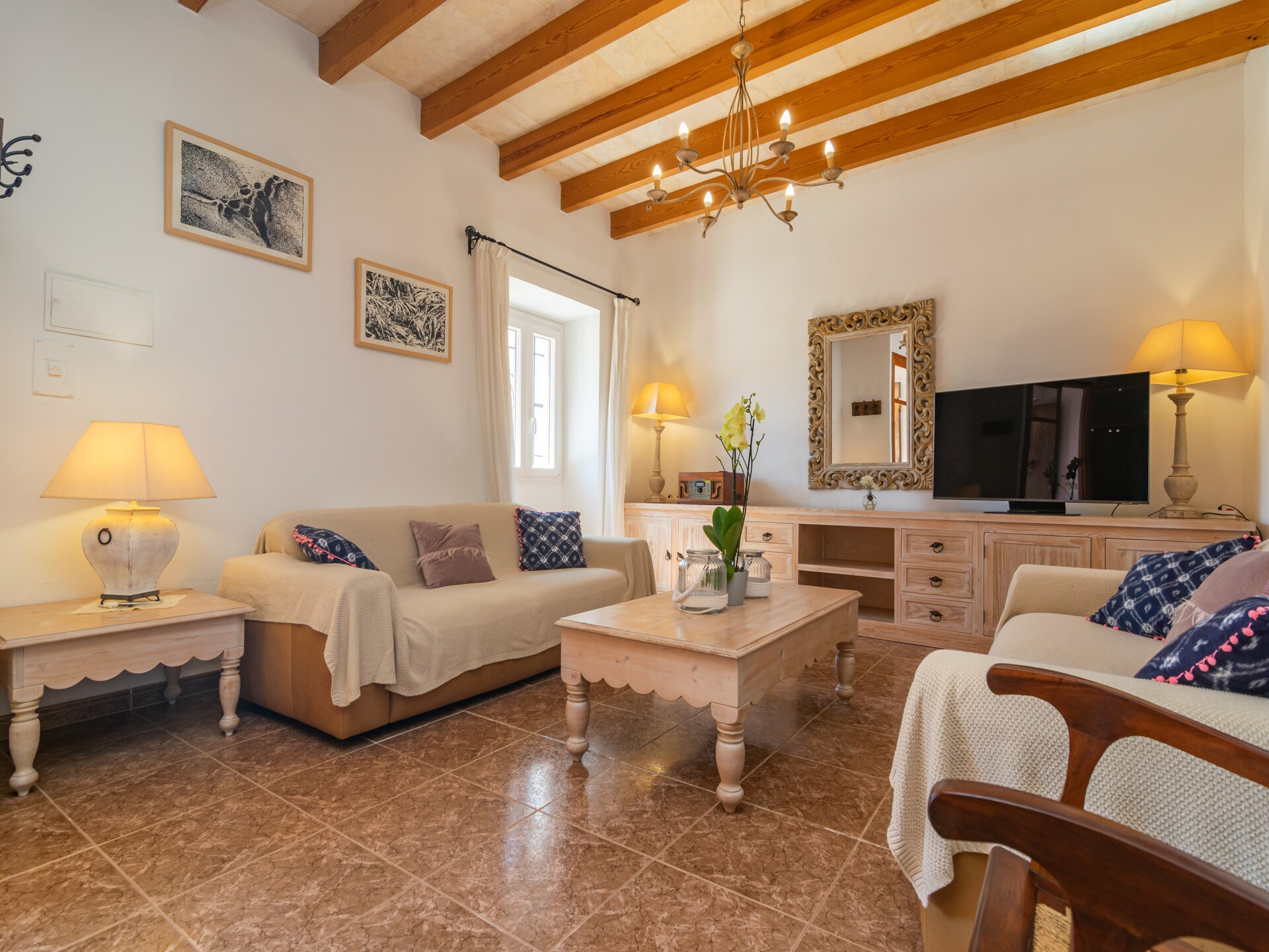 Privézwembad en rust in Villa Na Burguera, Cala D'or - foto 21