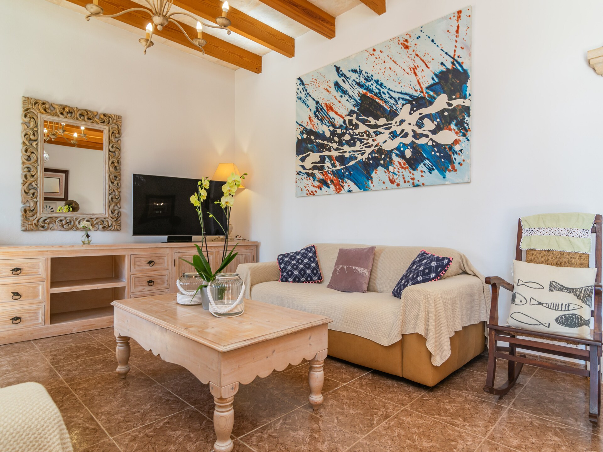 Privézwembad en rust in Villa Na Burguera, Cala D'or - foto 20