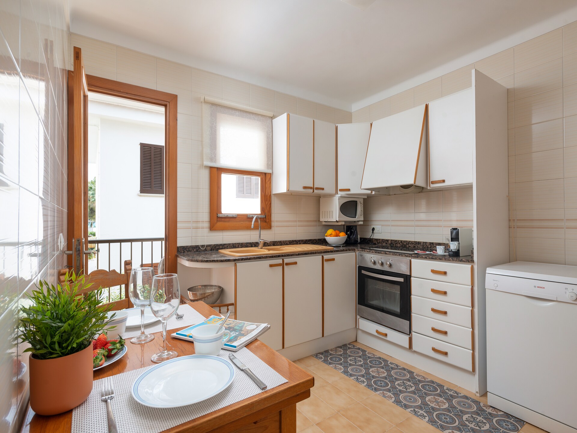 Al Pujol: Gezellig appartement met terras in Port d'Alcúdia, 800m van het strand - foto 3
