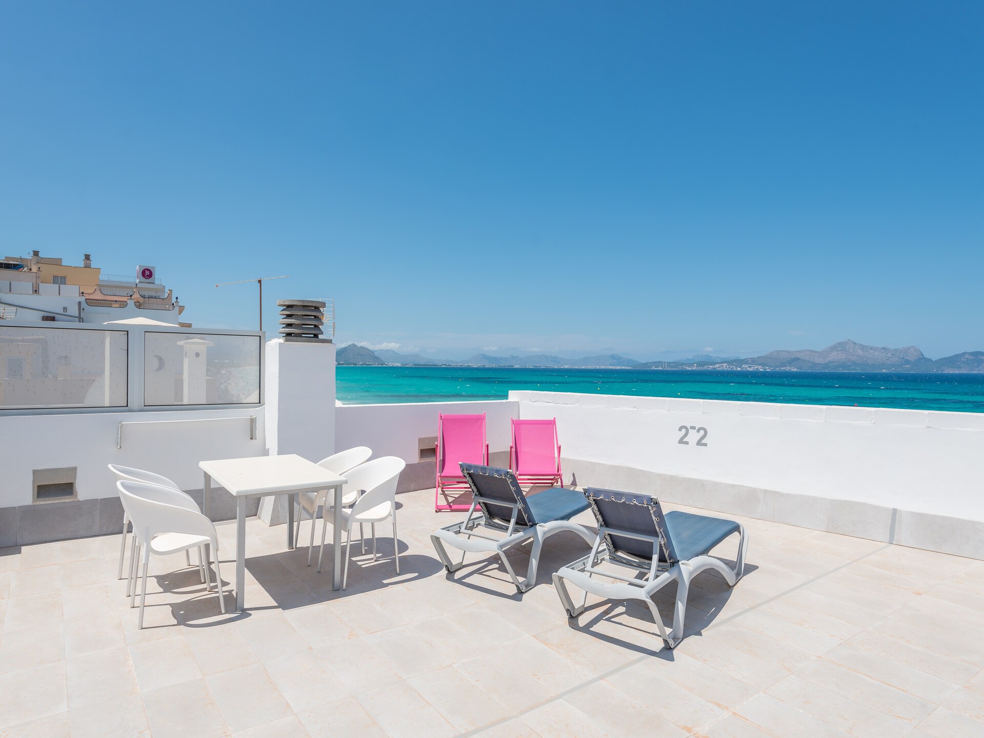Modern appartement Blau Blue 2 aan de promenade in Ca'n Picafort - foto 19
