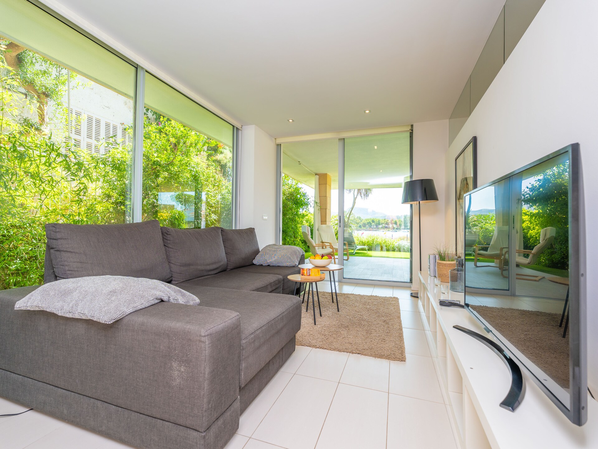 Modern appartement met zeezicht aan de golfbaan in Es Barcarès, Alcúdia - foto 11