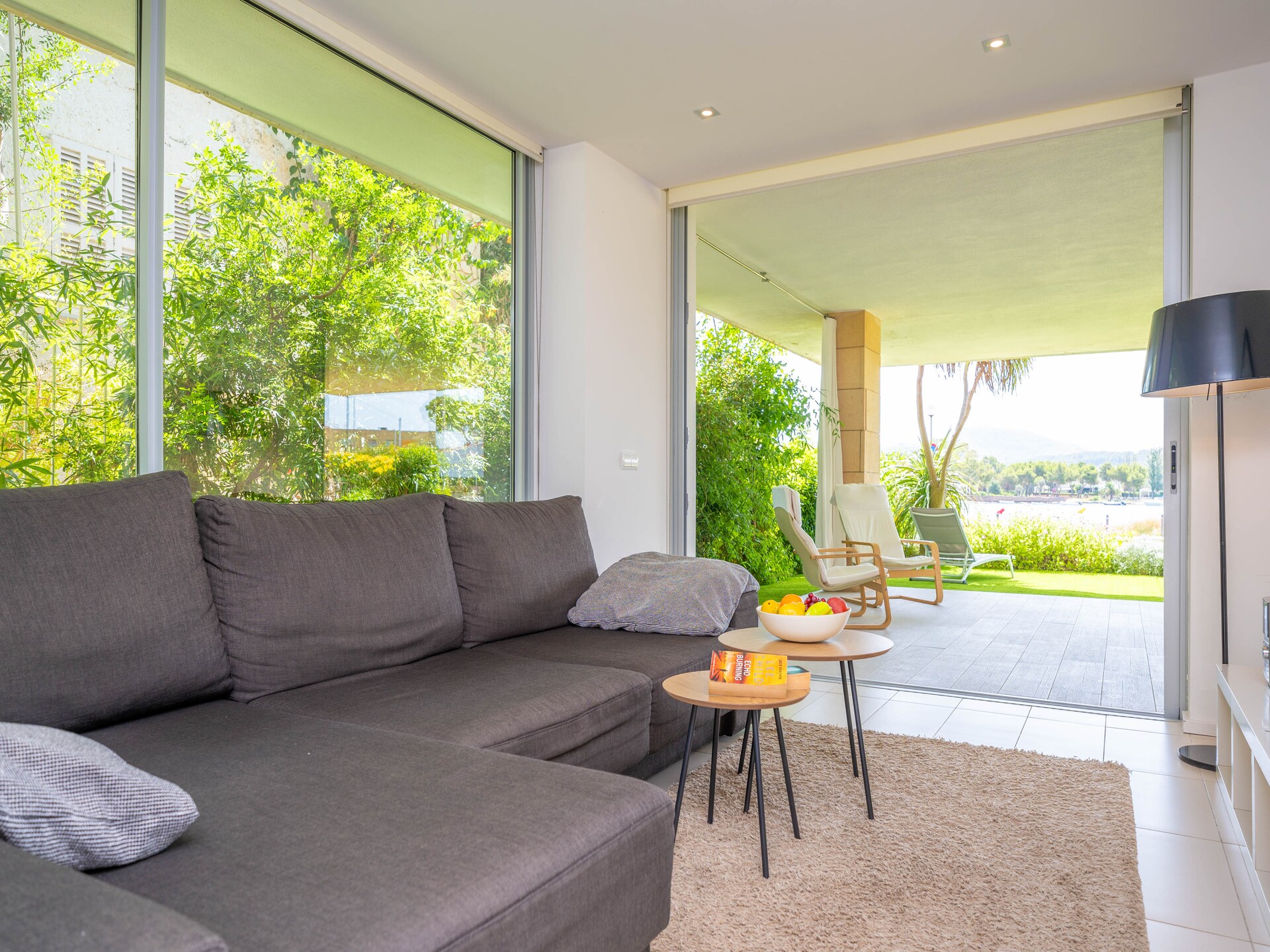 Modern appartement met zeezicht aan de golfbaan in Es Barcarès, Alcúdia - foto 10