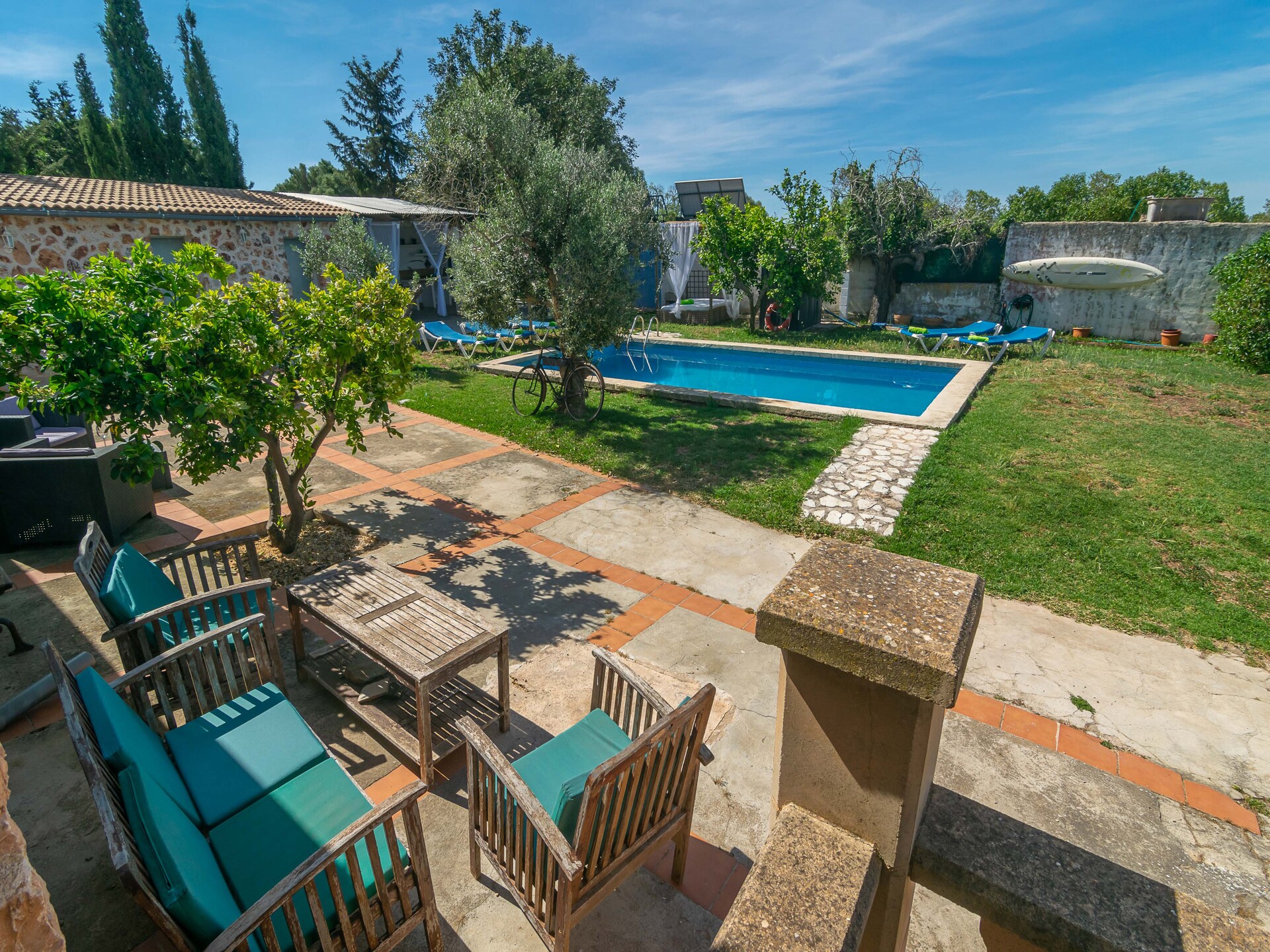 Vrijstaande villa aan de golfbaan in Llucmajor met privézwembad - foto 33