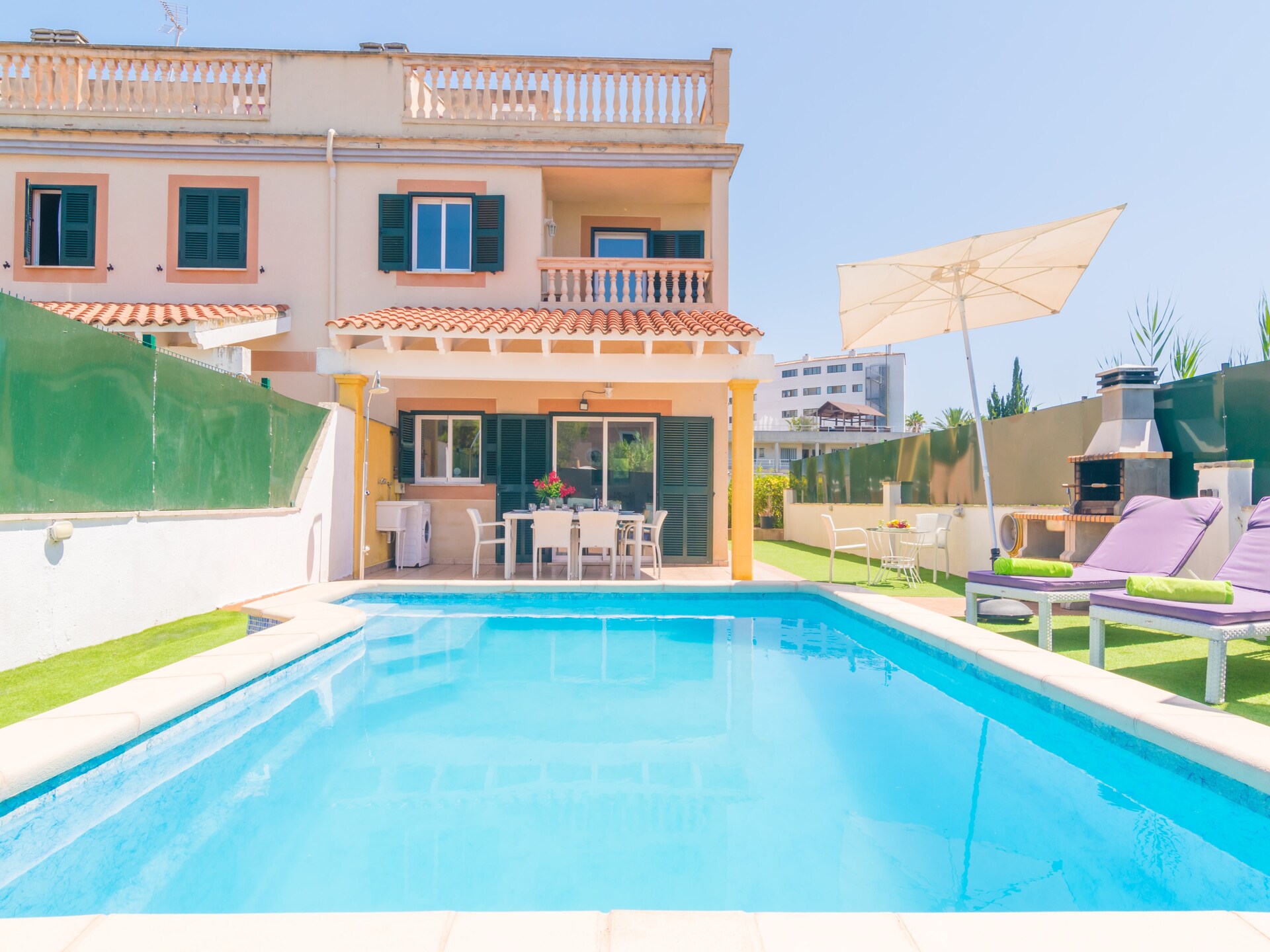 Vrijstaande villa aan de golfbaan met privézwembad, 600m van het strand - foto 8