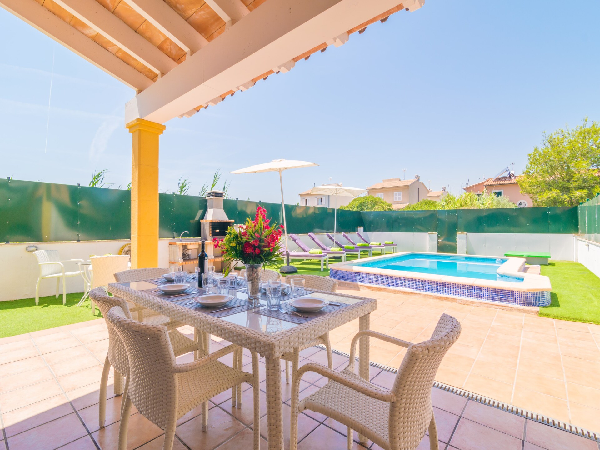 Vrijstaande villa aan de golfbaan met privézwembad, 600m van het strand - foto 7