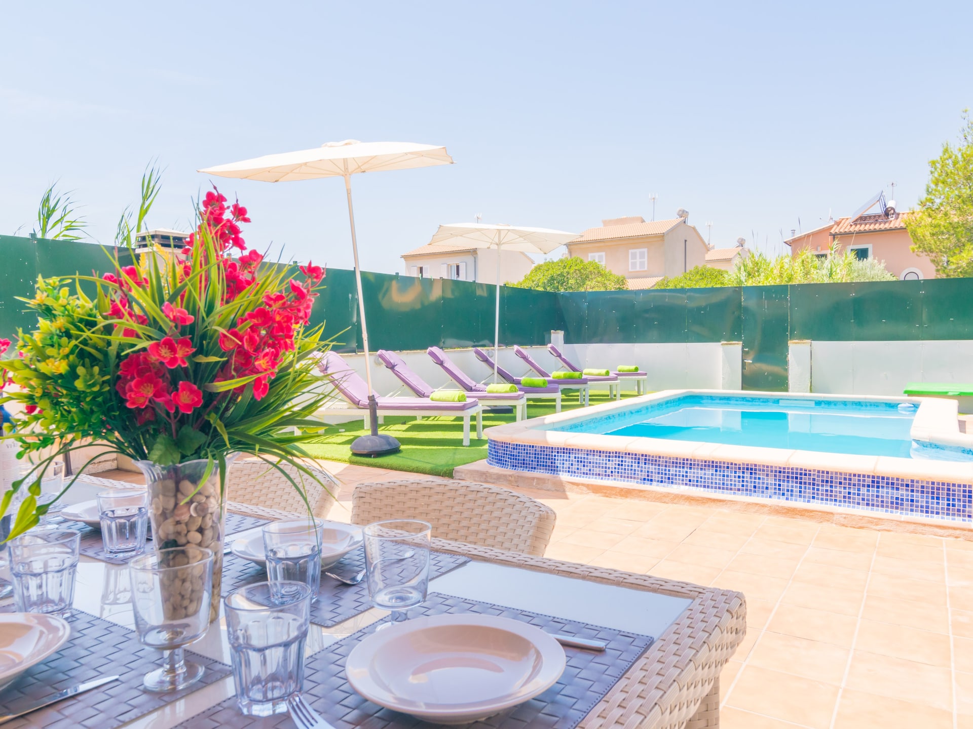 Vrijstaande villa aan de golfbaan met privézwembad, 600m van het strand - foto 41