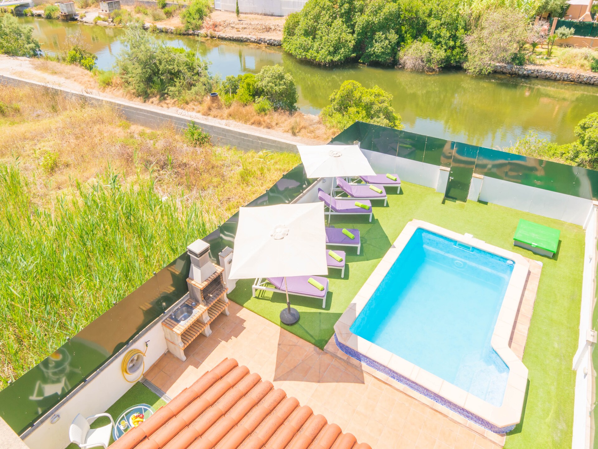 Vrijstaande villa aan de golfbaan met privézwembad, 600m van het strand - foto 13