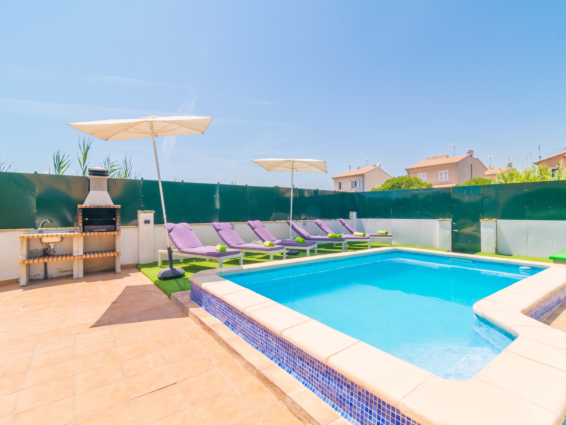 Vrijstaande villa aan de golfbaan met privézwembad, 600m van het strand - foto 16