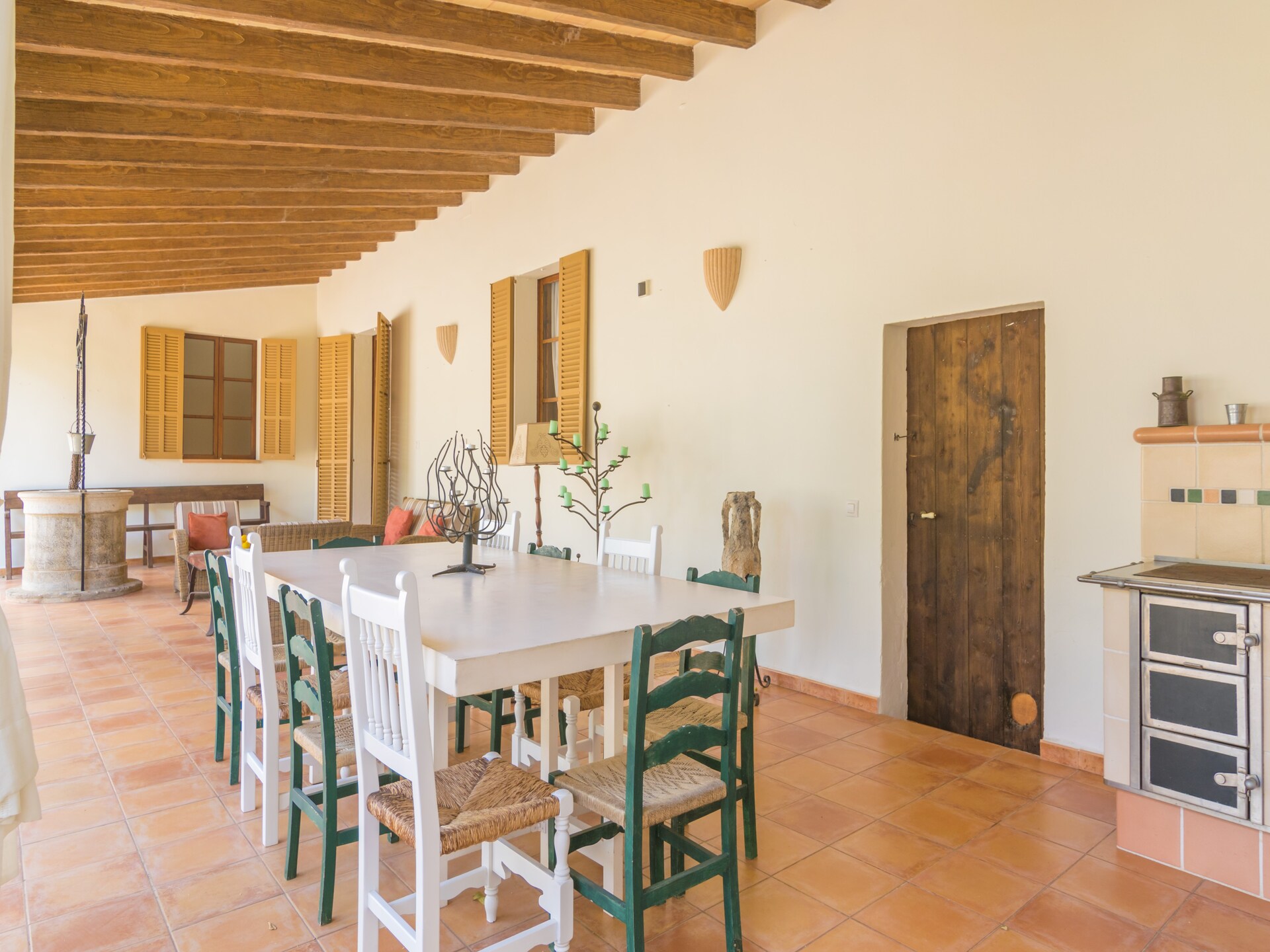 Authentieke Mallorcaanse villa met privézwembad aan de golfbaan in Maria de la Salut - foto 33