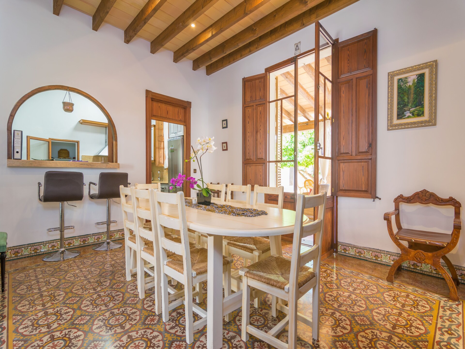 Authentieke Mallorcaanse villa met privézwembad aan de golfbaan in Maria de la Salut - foto 14