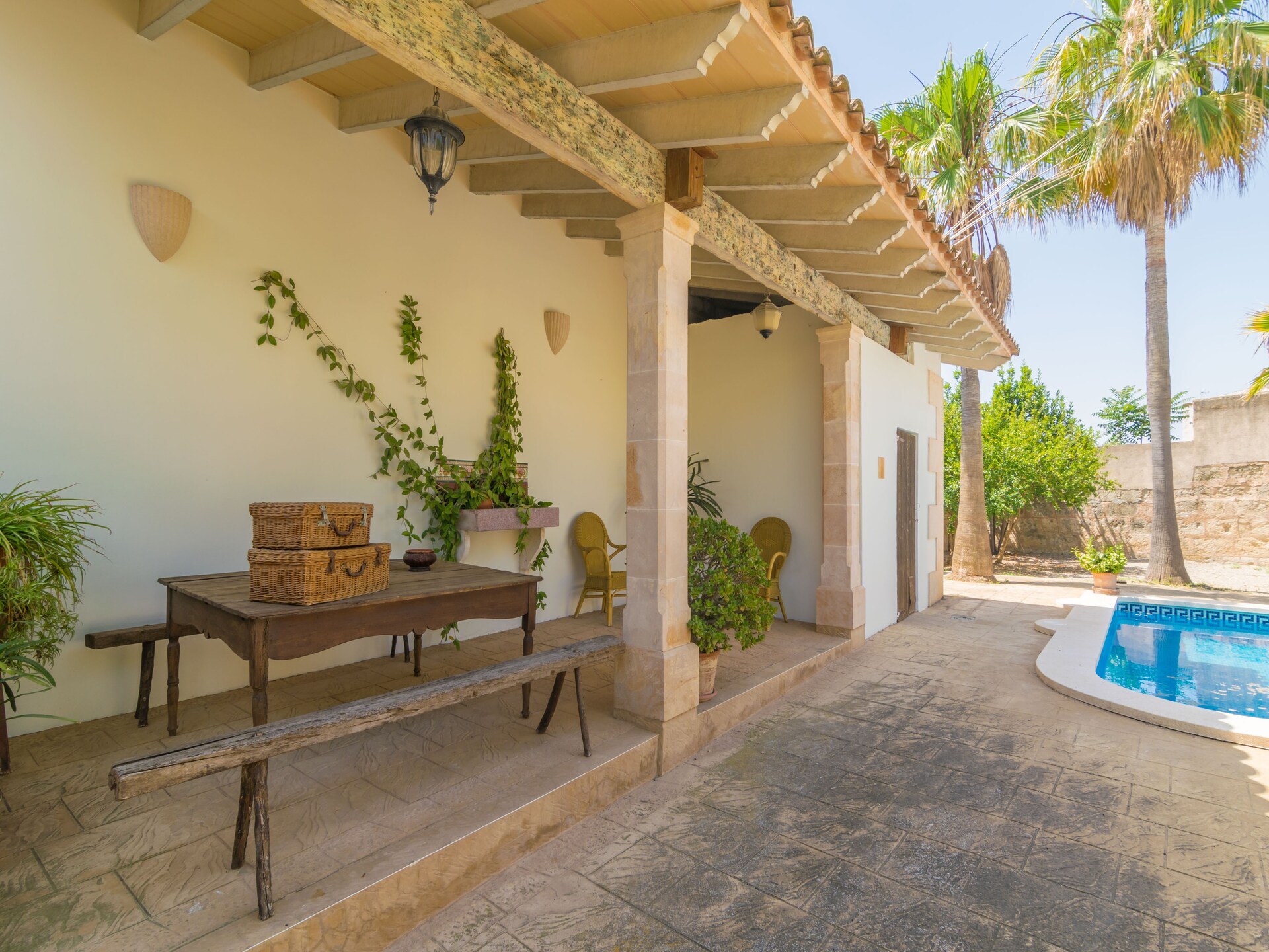 Authentieke Mallorcaanse villa met privézwembad aan de golfbaan in Maria de la Salut - foto 35