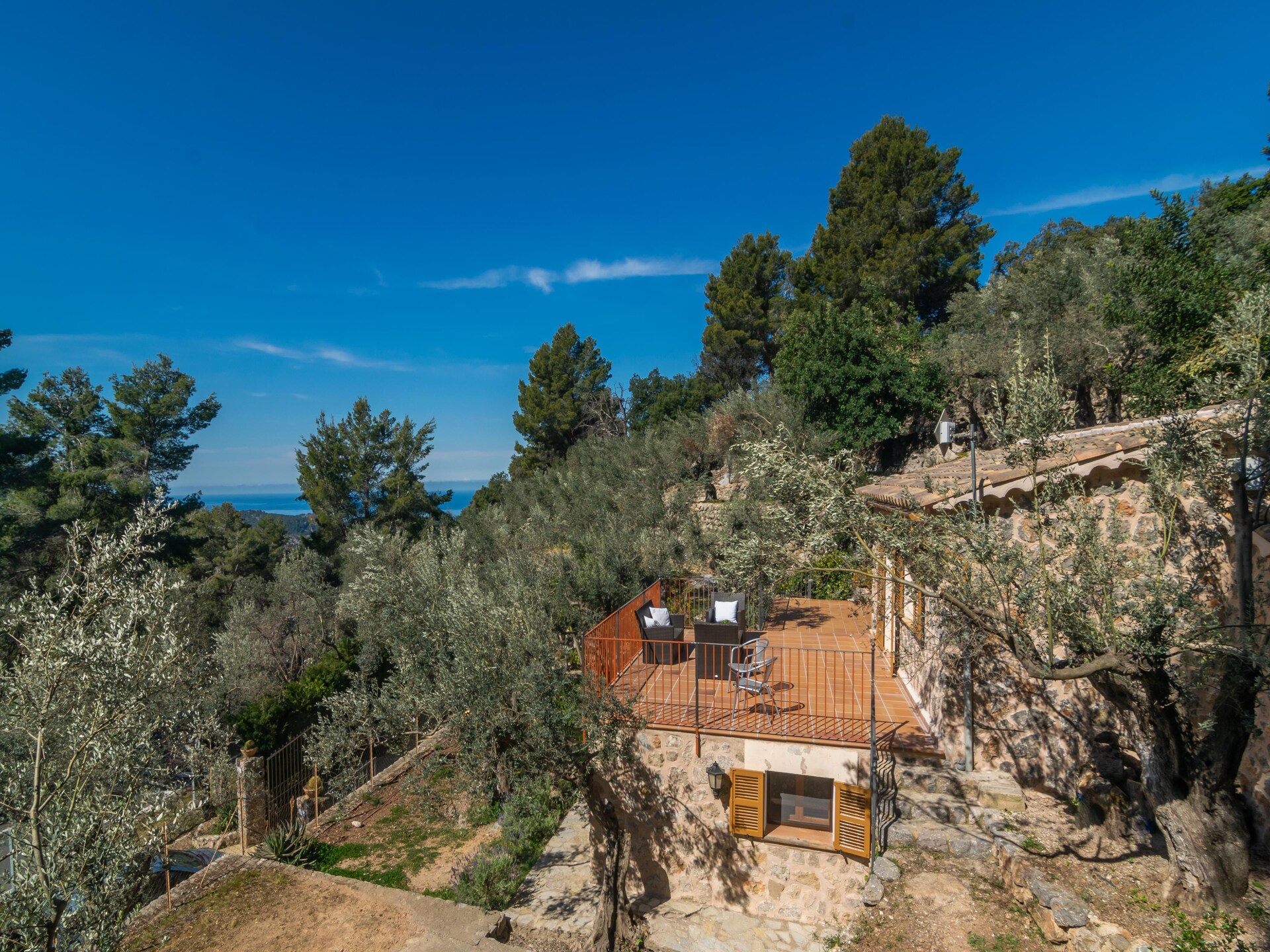 Authentieke stenen tentvilla met panoramisch uitzicht op de Tramuntana - foto 25