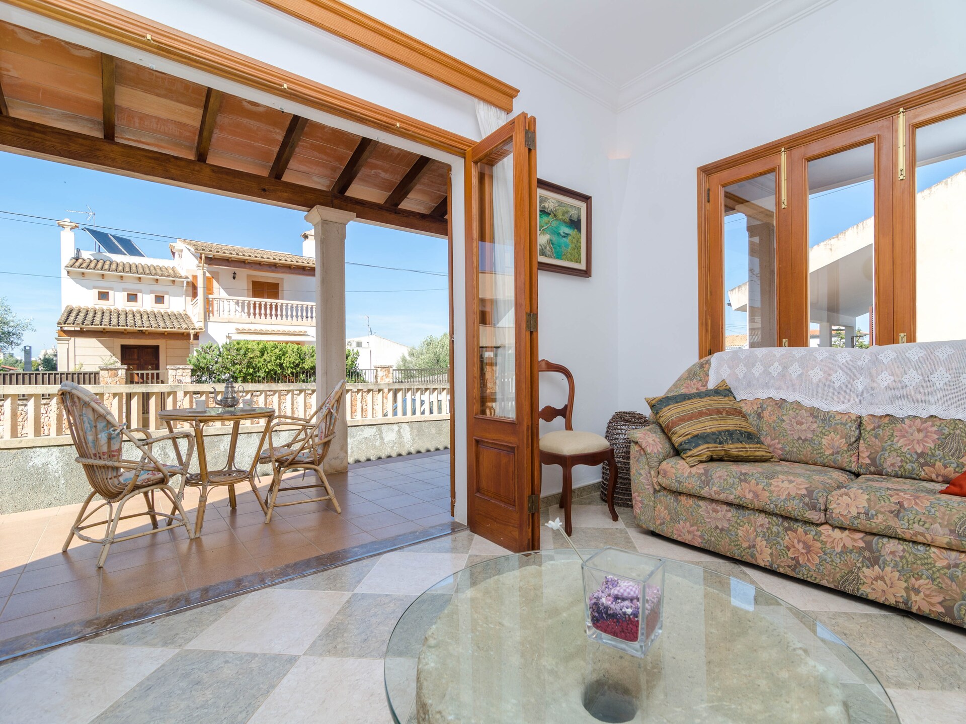 Zonnig appartement met groot terras aan de golfbaan in Portocolom - foto 6