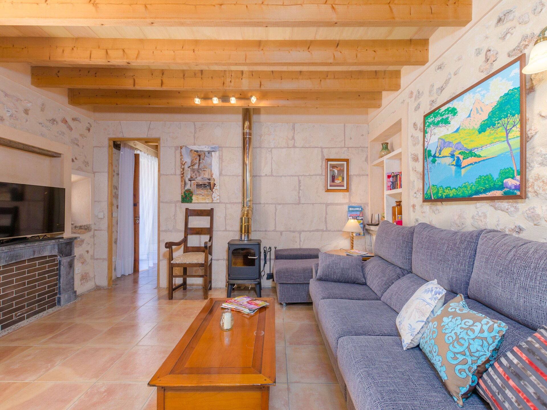 Villa Can Gelat in Costitx met privézwembad voor 6 personen - foto 17