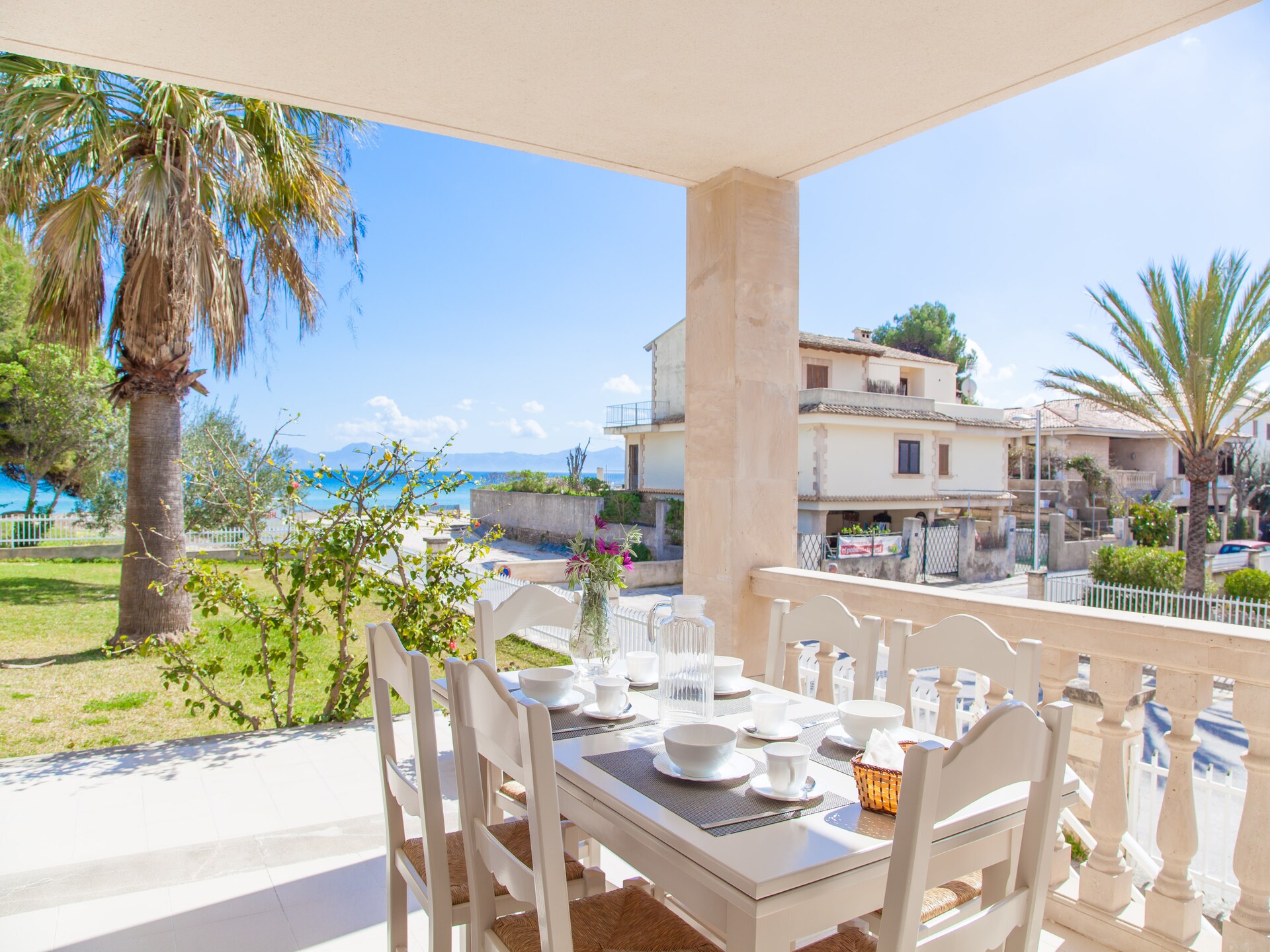 Appartement aan zee met directe strandtoegang in Port d'Alcúdia - foto 1