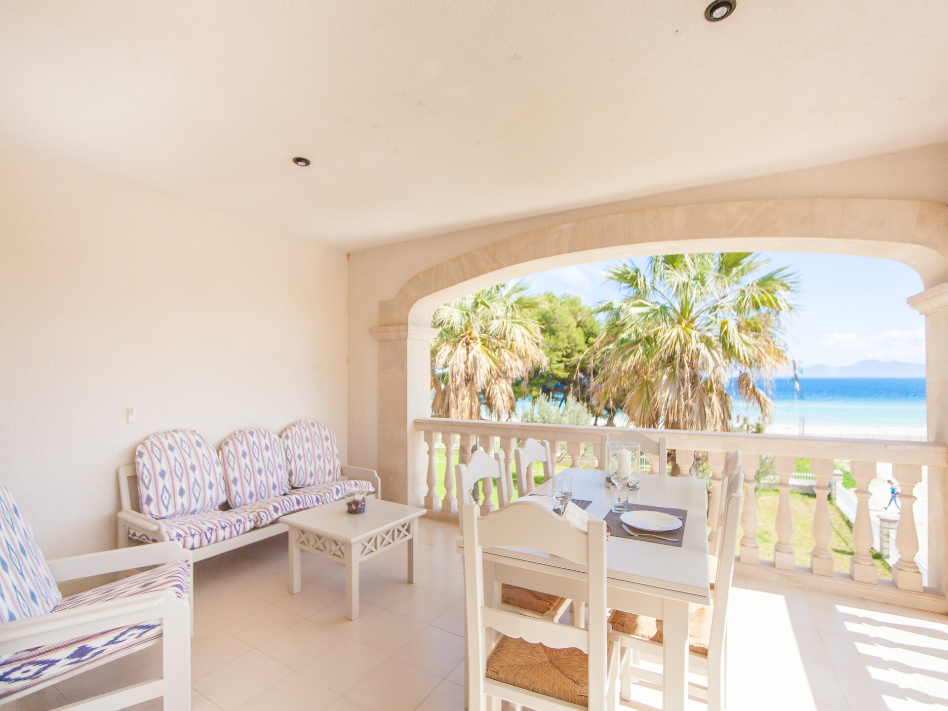 Appartement aan golfbaan met gedeelde tuin, 100m van strand Port d'Alcúdia - foto 3