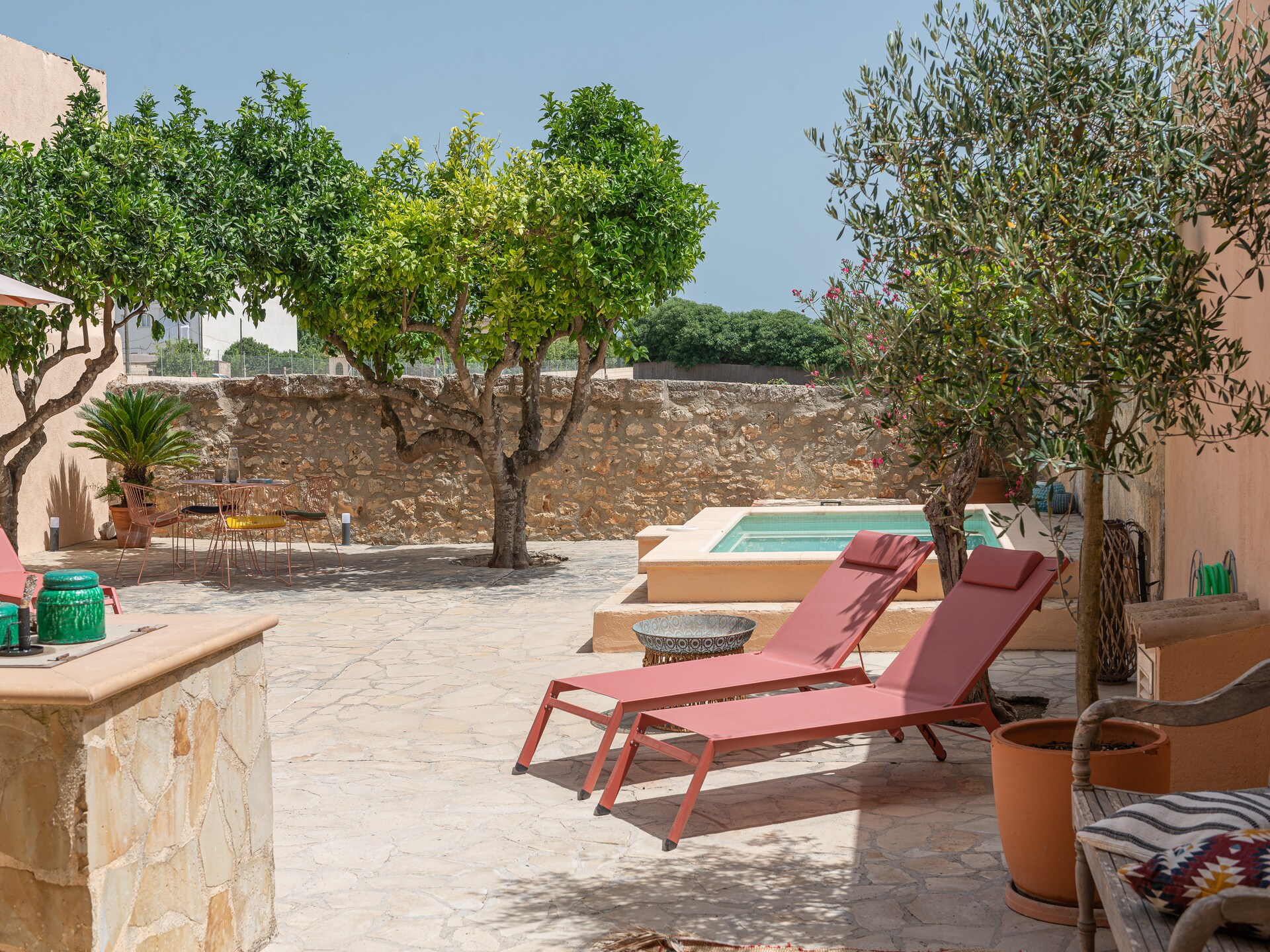 Authentieke Mallorcaanse villa met patio en privézwembad bij Santa Margalida - foto 46