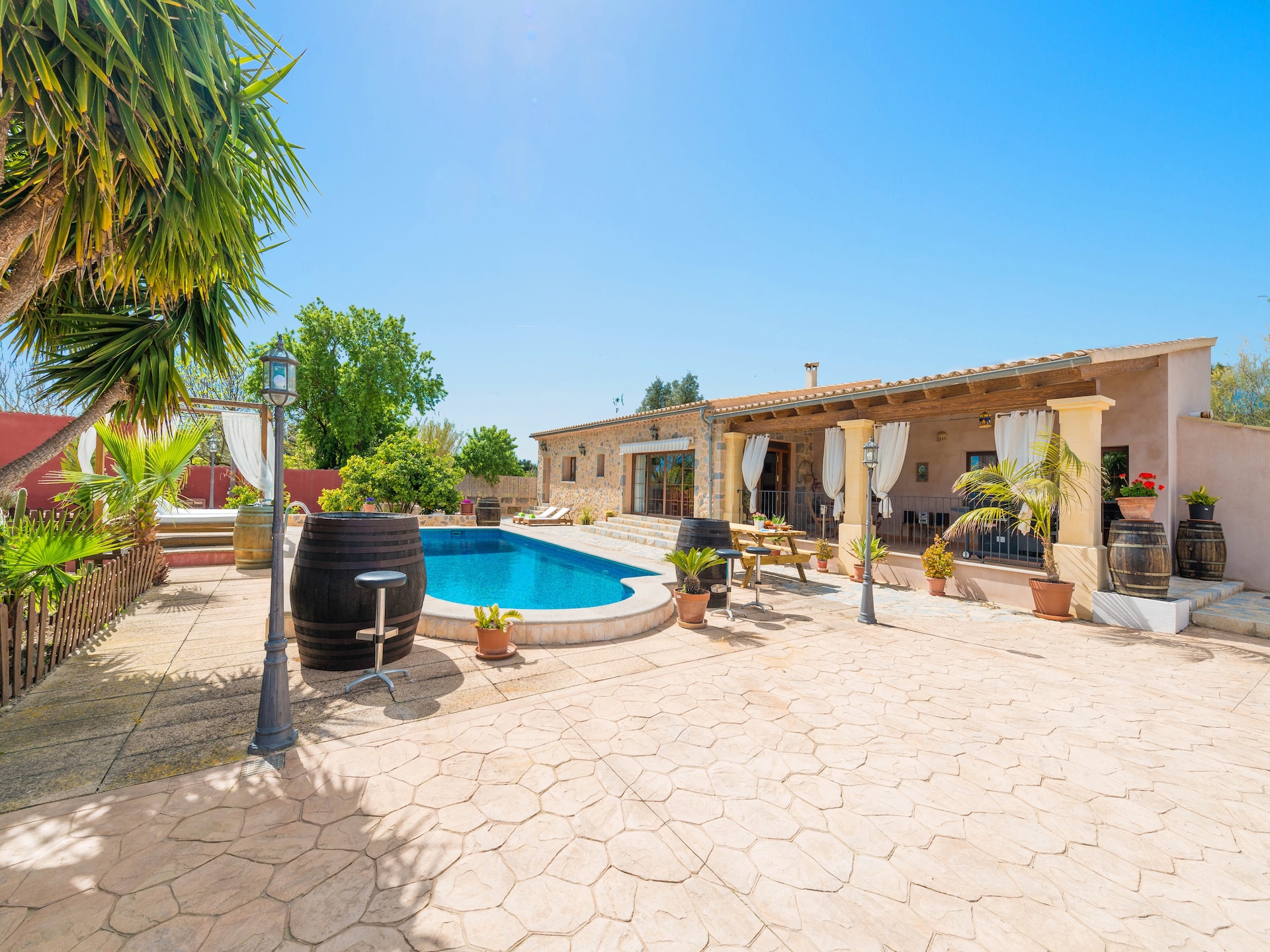 4-persoons villa met privézwembad in Binissalem - foto 1