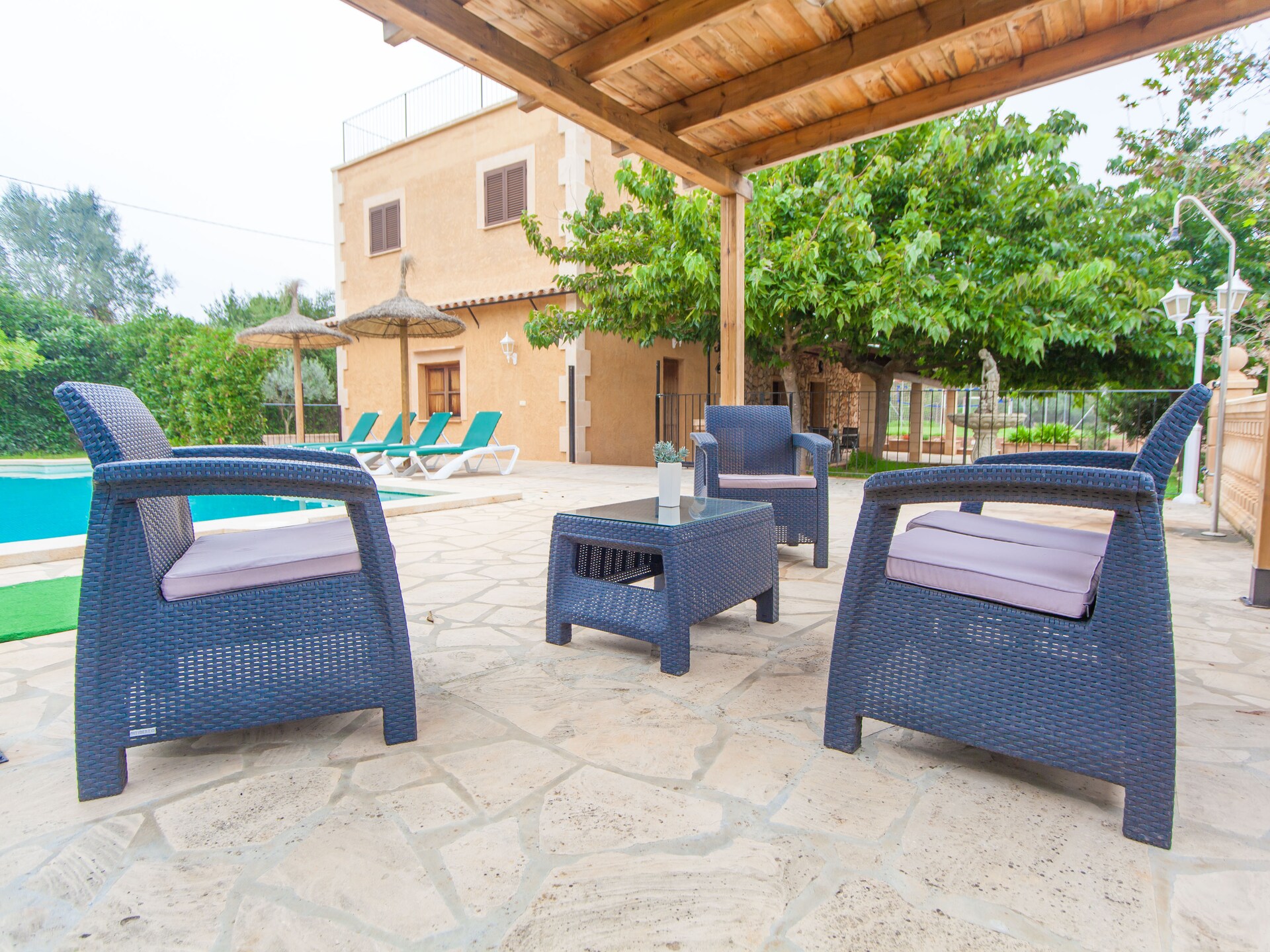 Vrijstaande villa met privézwembad en tennisbaan aan golfbaan Manacor - foto 26