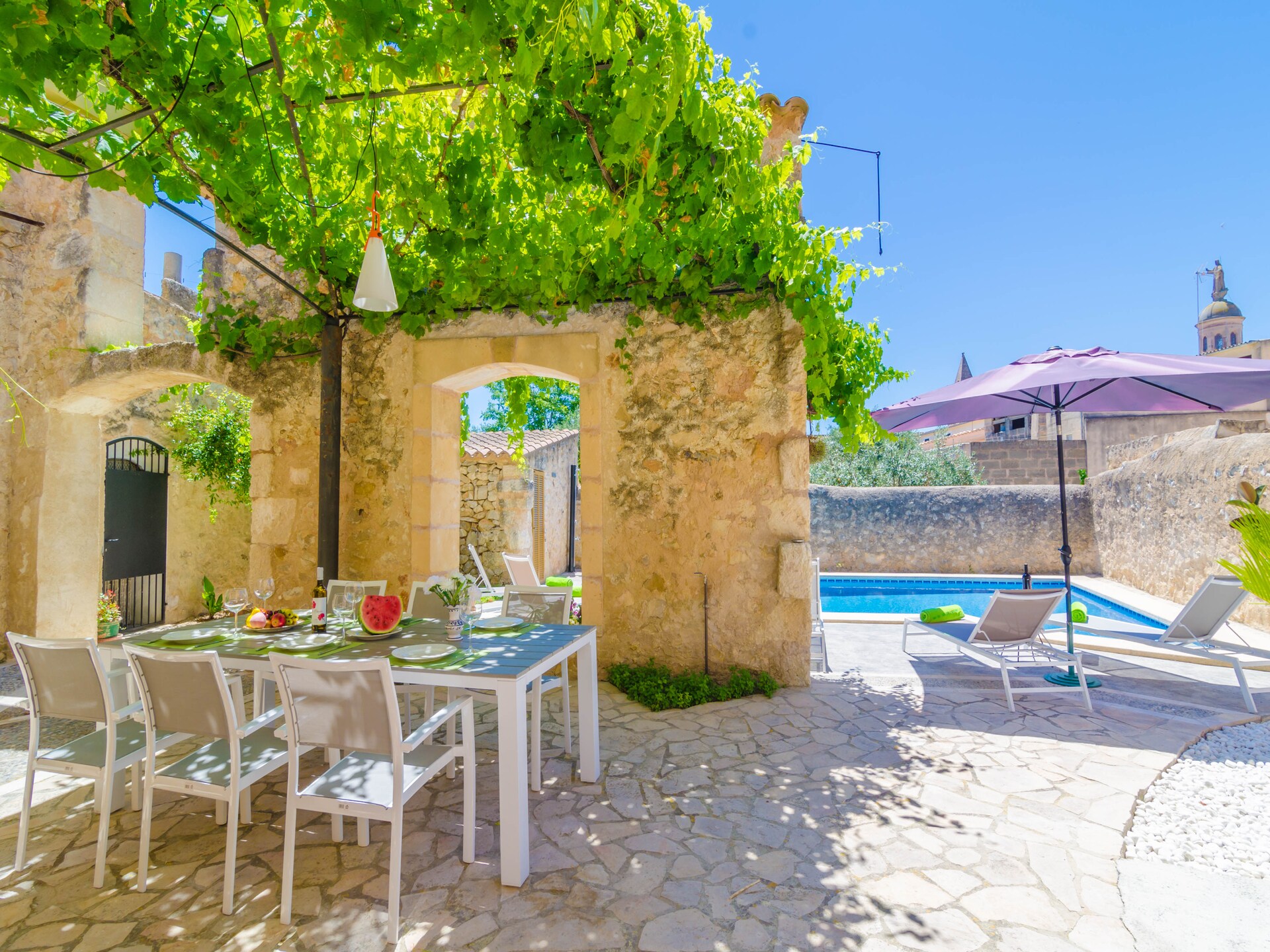 Villa met privézwembad in hartje Vilafranca de Bonany - foto 6