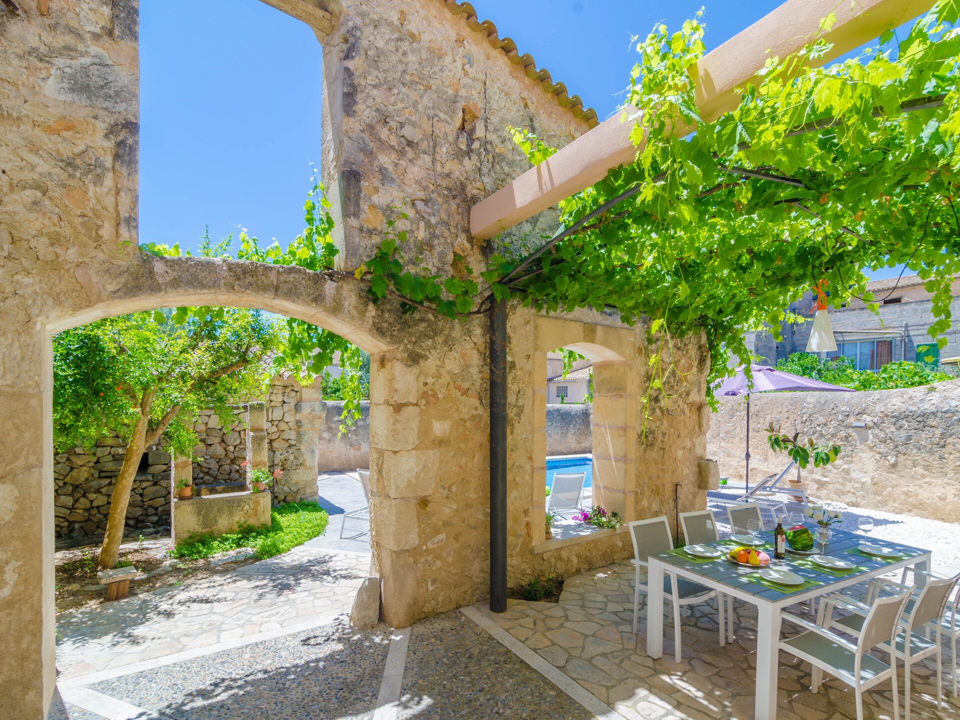 Villa met privézwembad in hartje Vilafranca de Bonany - foto 25