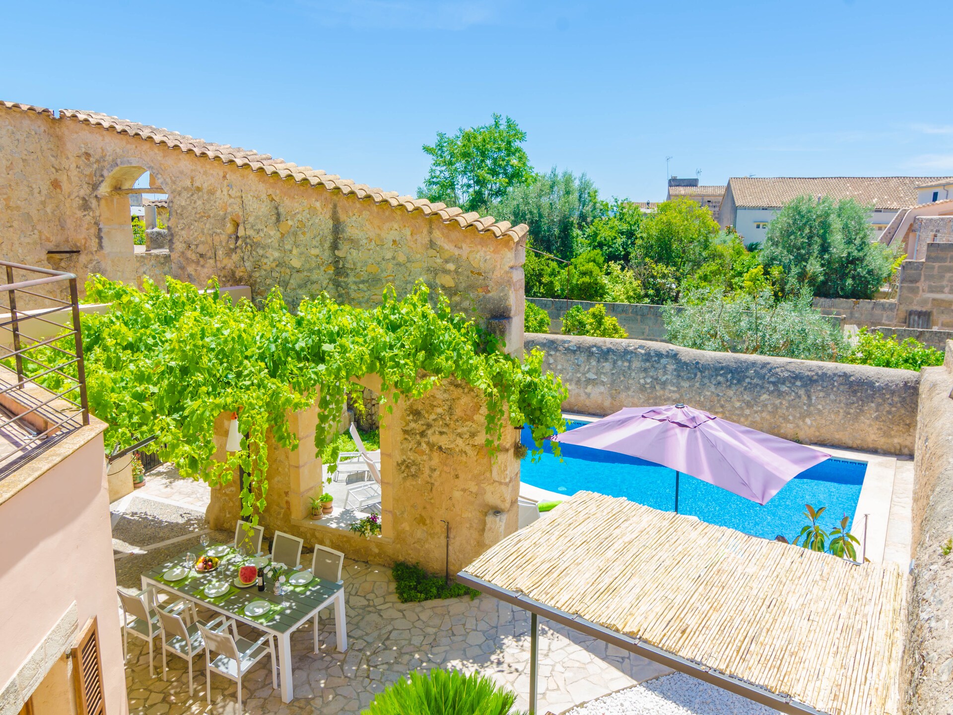 Villa met privézwembad in hartje Vilafranca de Bonany - foto 10