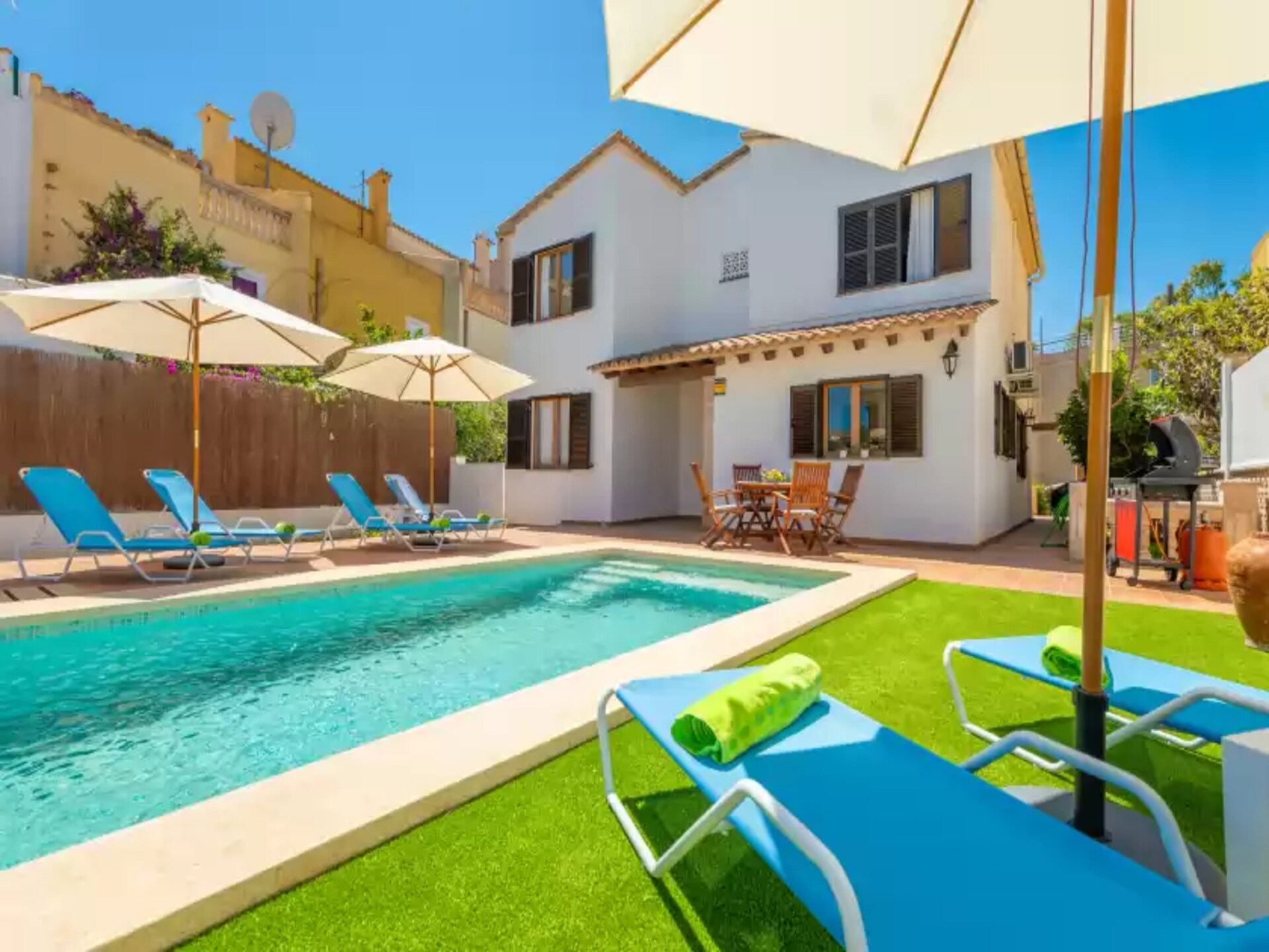Authentieke villa met privézwembad, vlakbij strand en haven van Alcúdia - foto 7