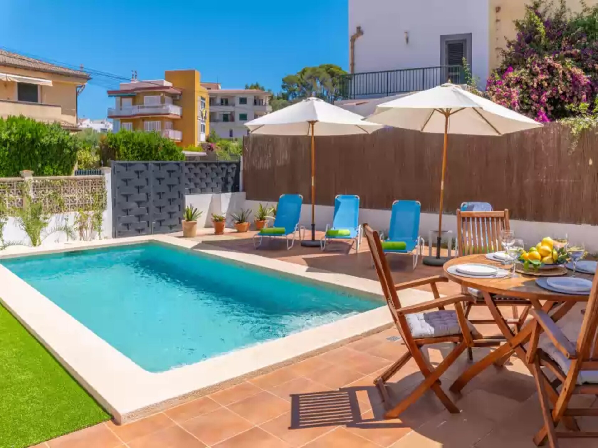 Authentieke villa met privézwembad, vlakbij strand en haven van Alcúdia - foto 8