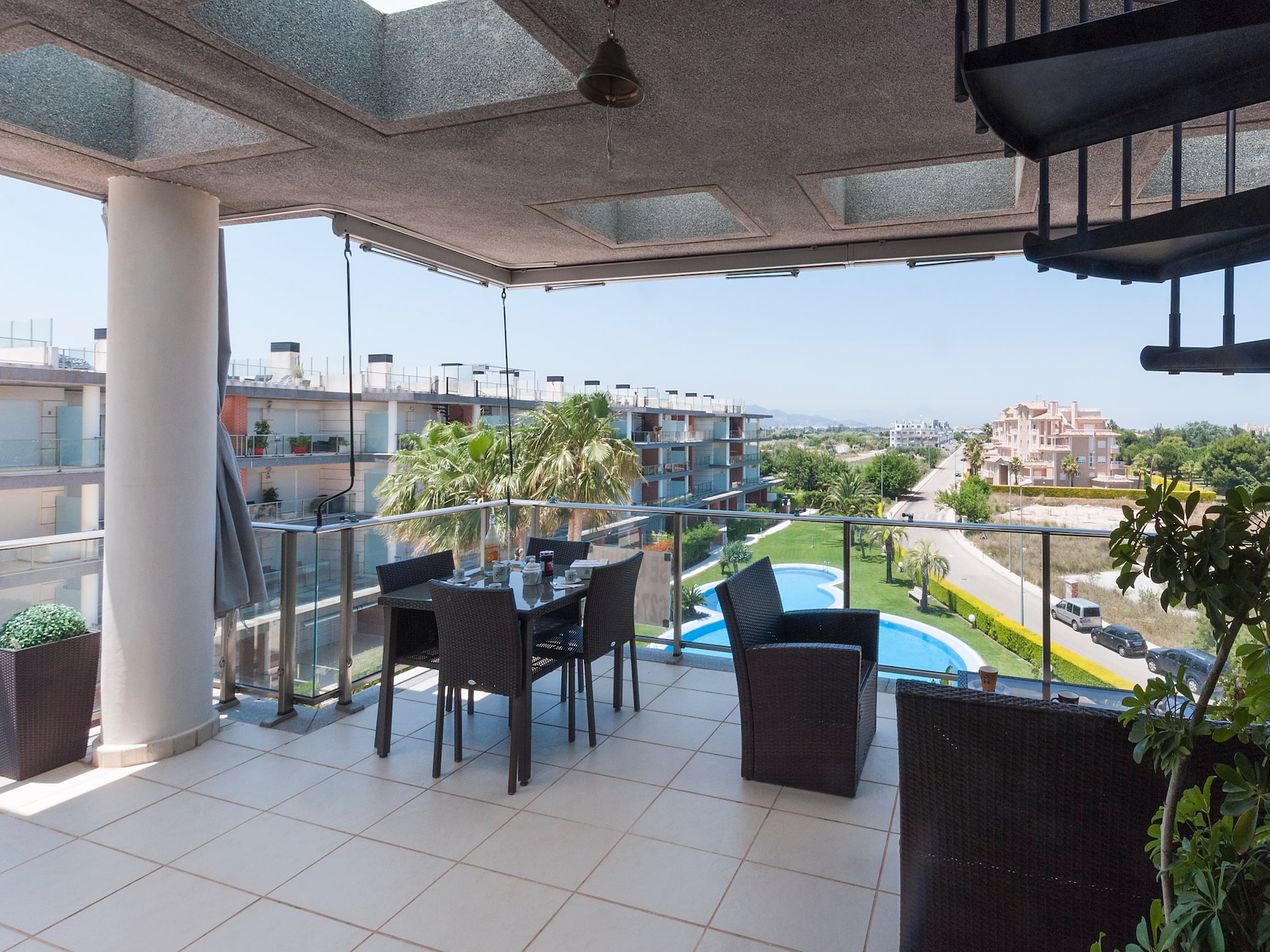 Modern appartement Poema in Oliva Nova met dakterras - foto 21
