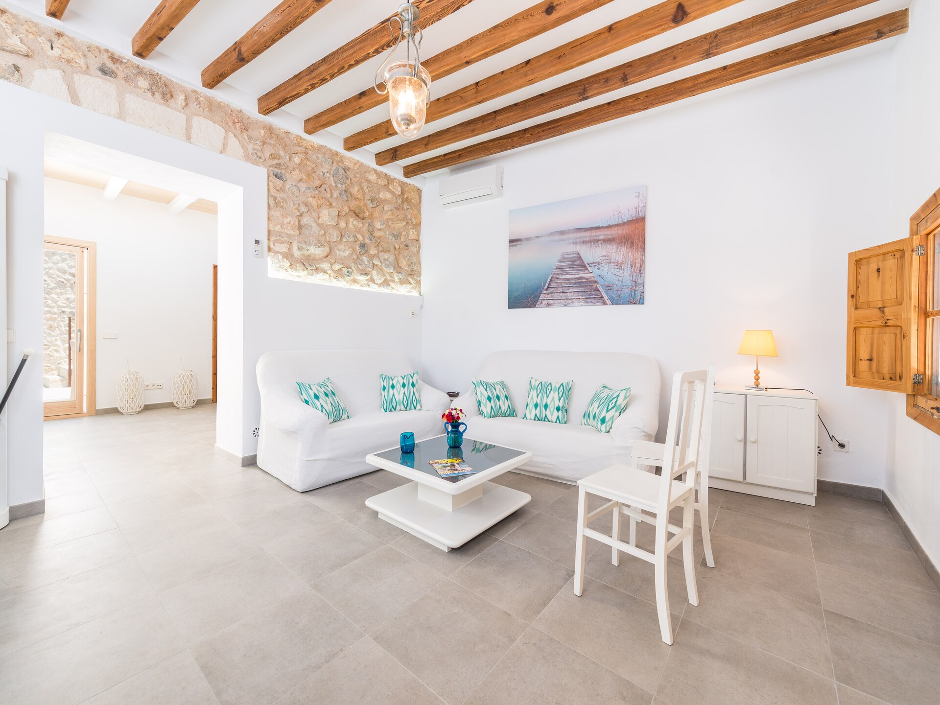 Can Diana: Dorpsvilla met privé-zoutwaterbad in authentiek Campanet - foto 10