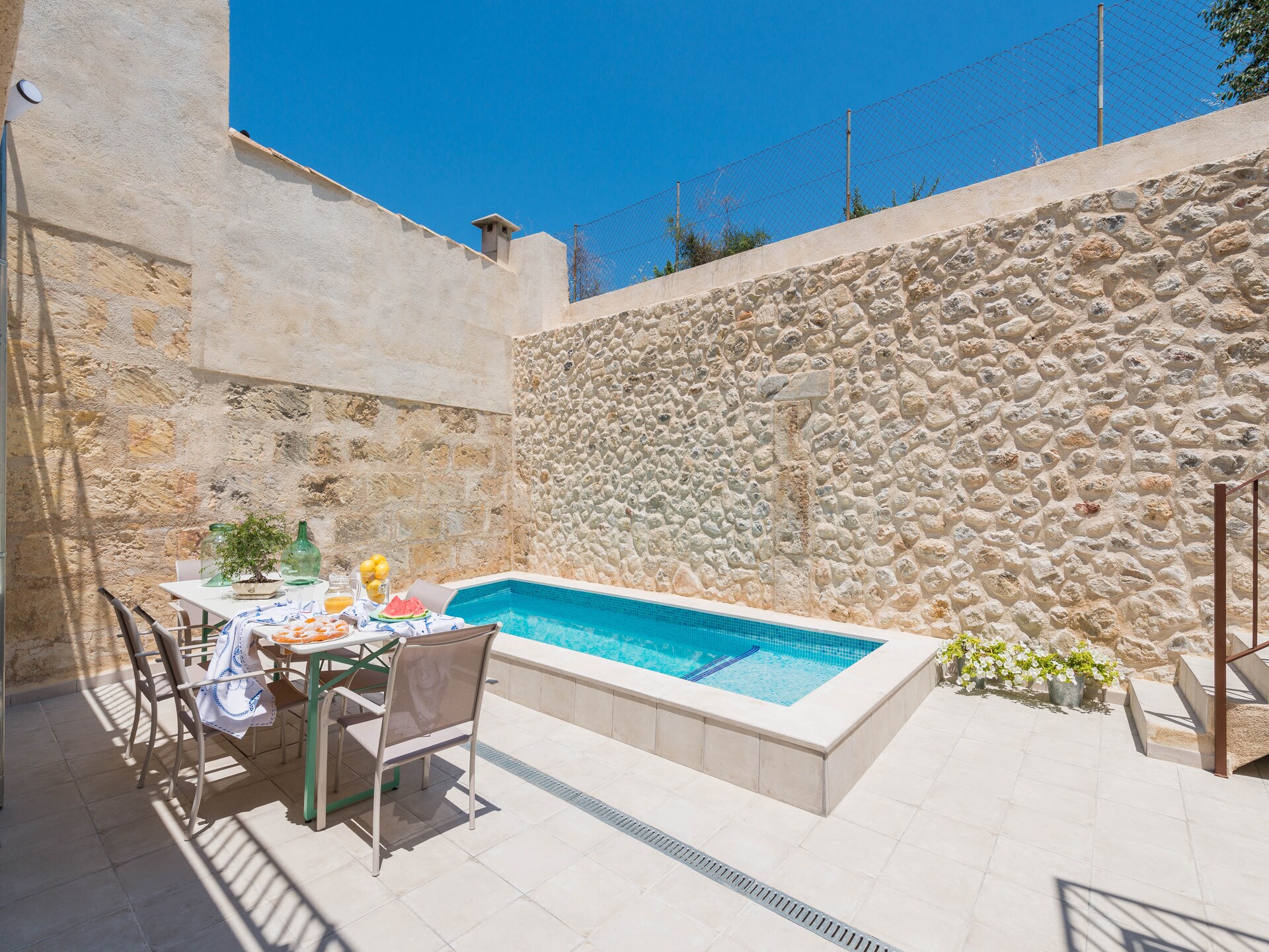 Can Diana: Dorpsvilla met privé-zoutwaterbad in authentiek Campanet - foto 7