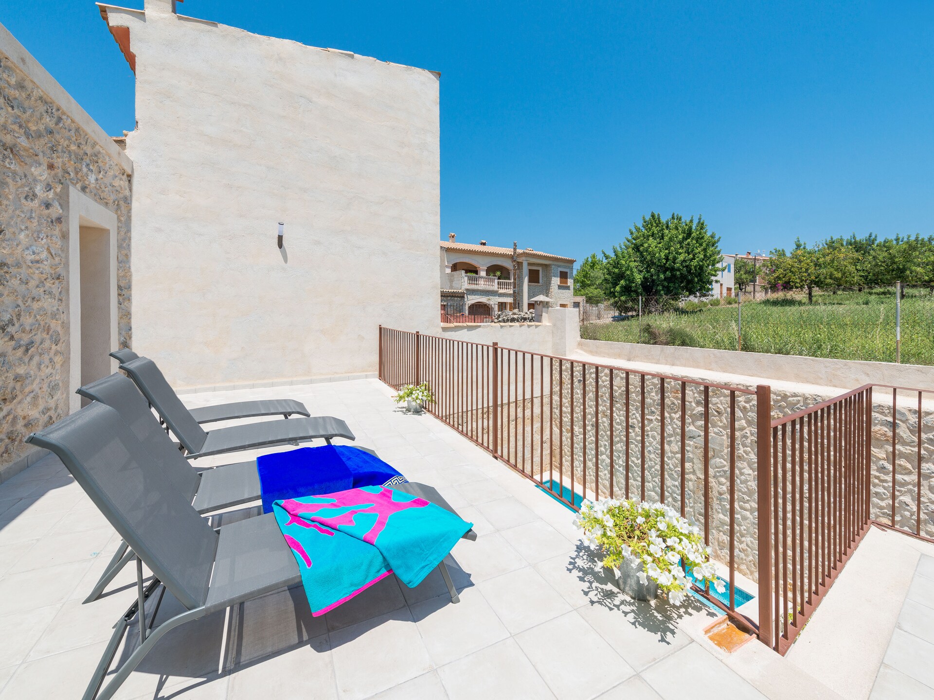Can Diana: Dorpsvilla met privé-zoutwaterbad in authentiek Campanet - foto 26
