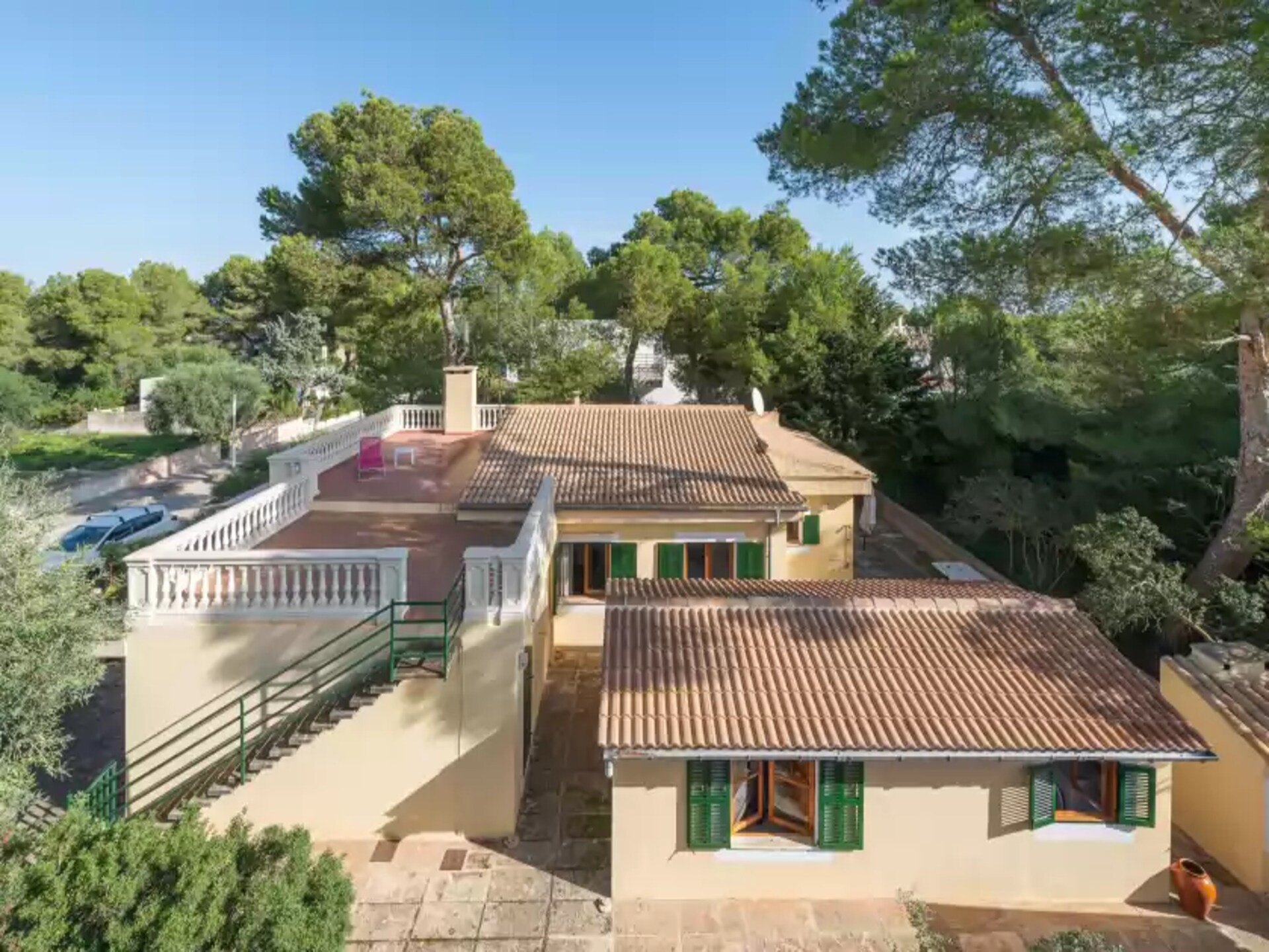 Ombra De Pins: Ruime tent aan de golfbaan, 400m van het strand in Son Serra - foto 6