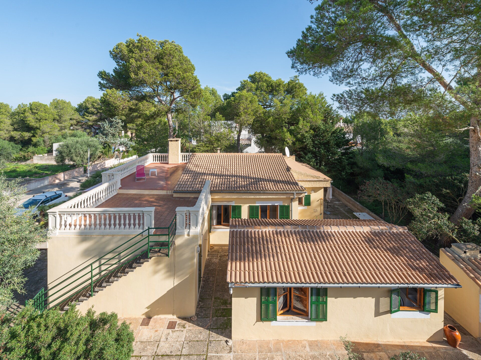 Ombra De Pins: Ruime tent aan de golfbaan, 400m van het strand in Son Serra - foto 27